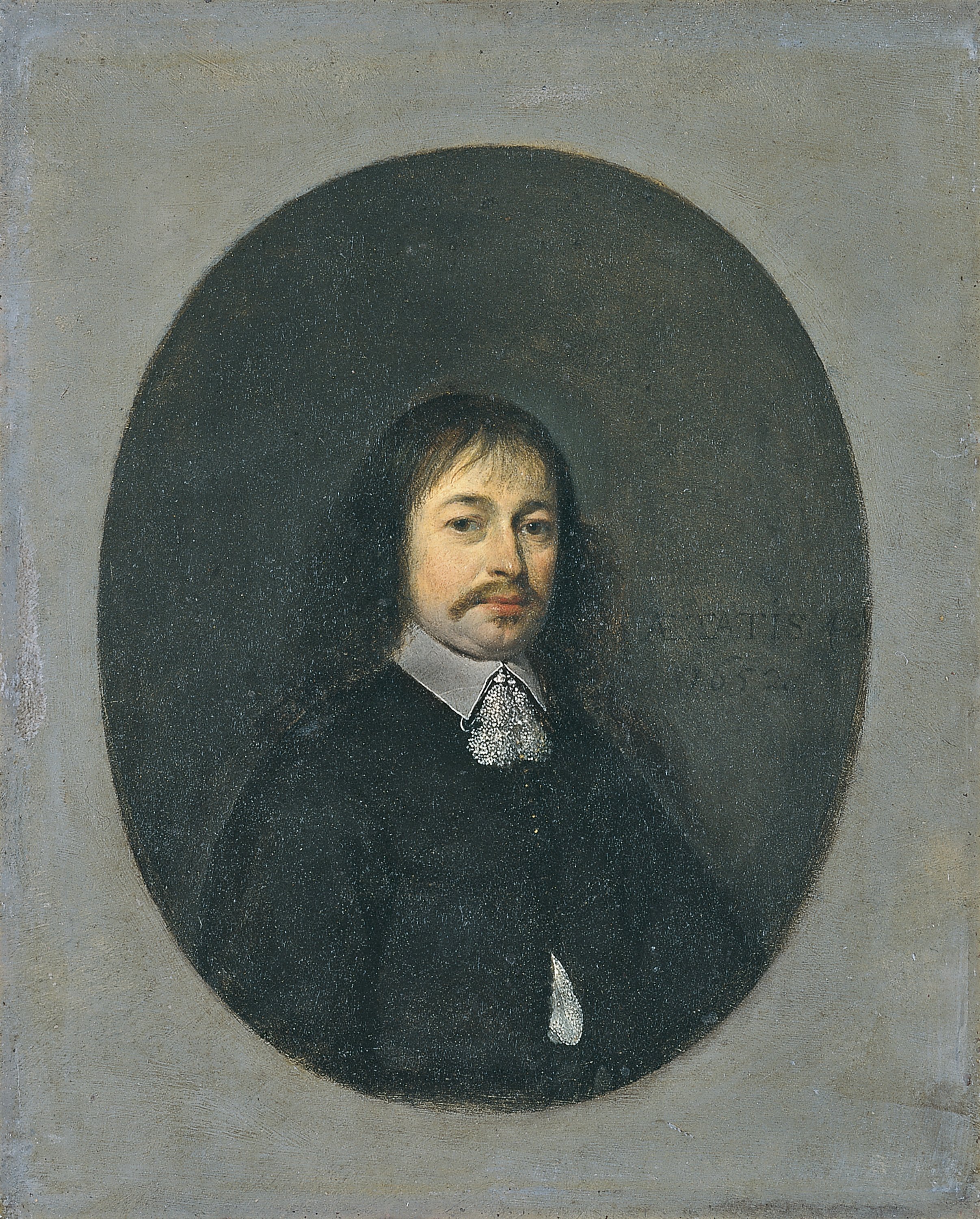 Retrato de un hombre a la edad de cuarenta y dos años. Gerard ter Borch ii