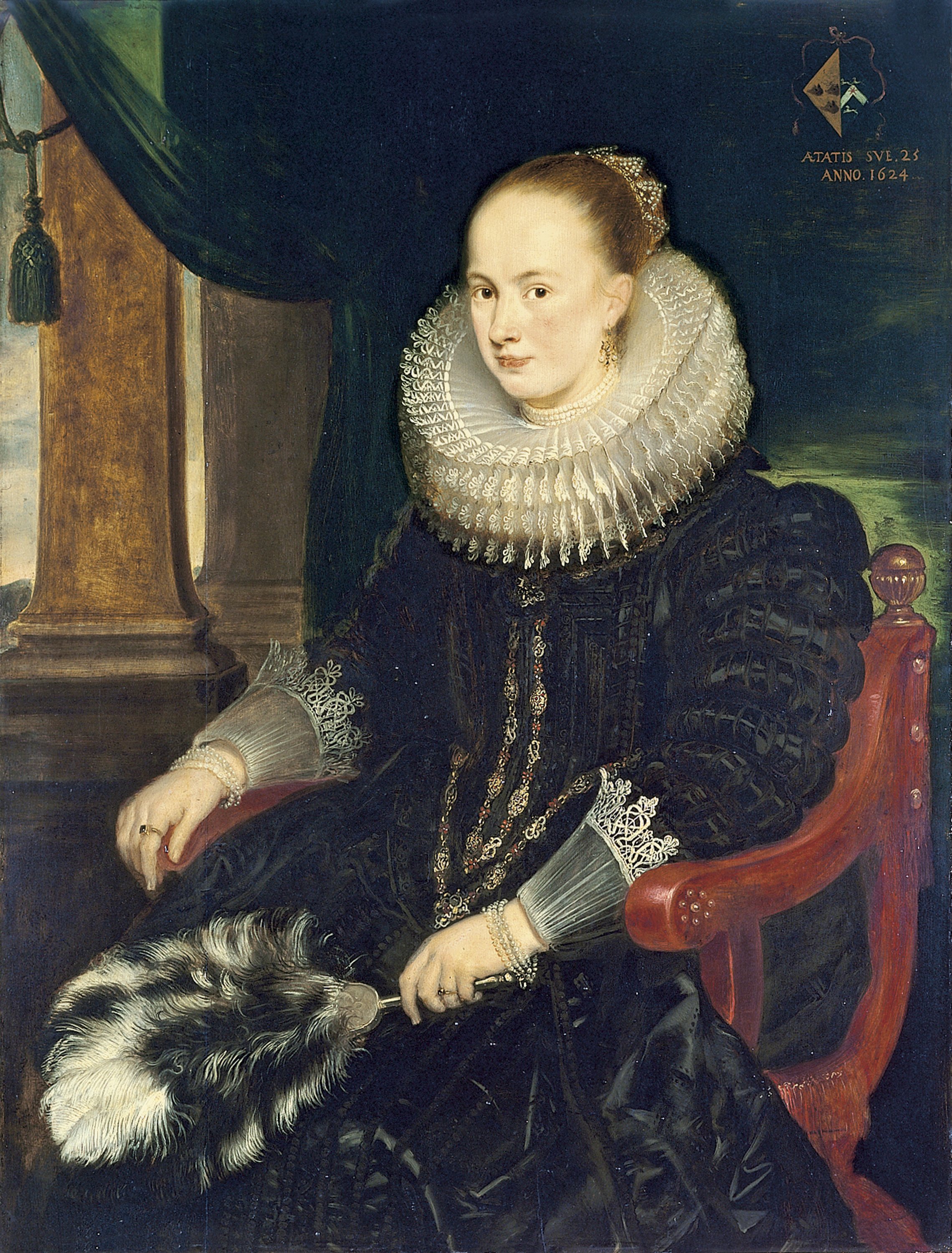 Retrato de Antonia Canis. Cornelis de Vos