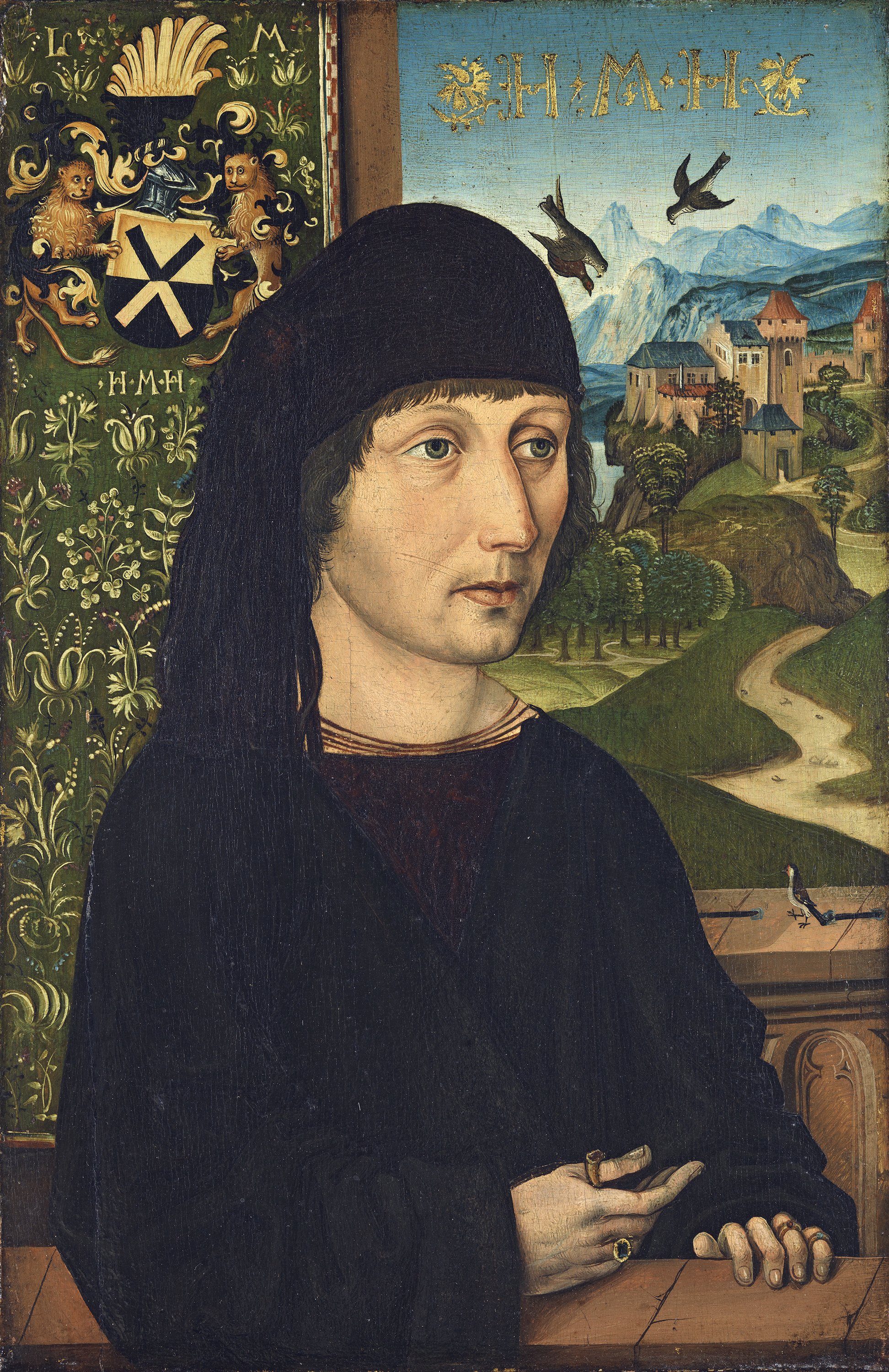 Portrait of Levinus Memminger. Retrato de Levinus Memminger, c. 1485