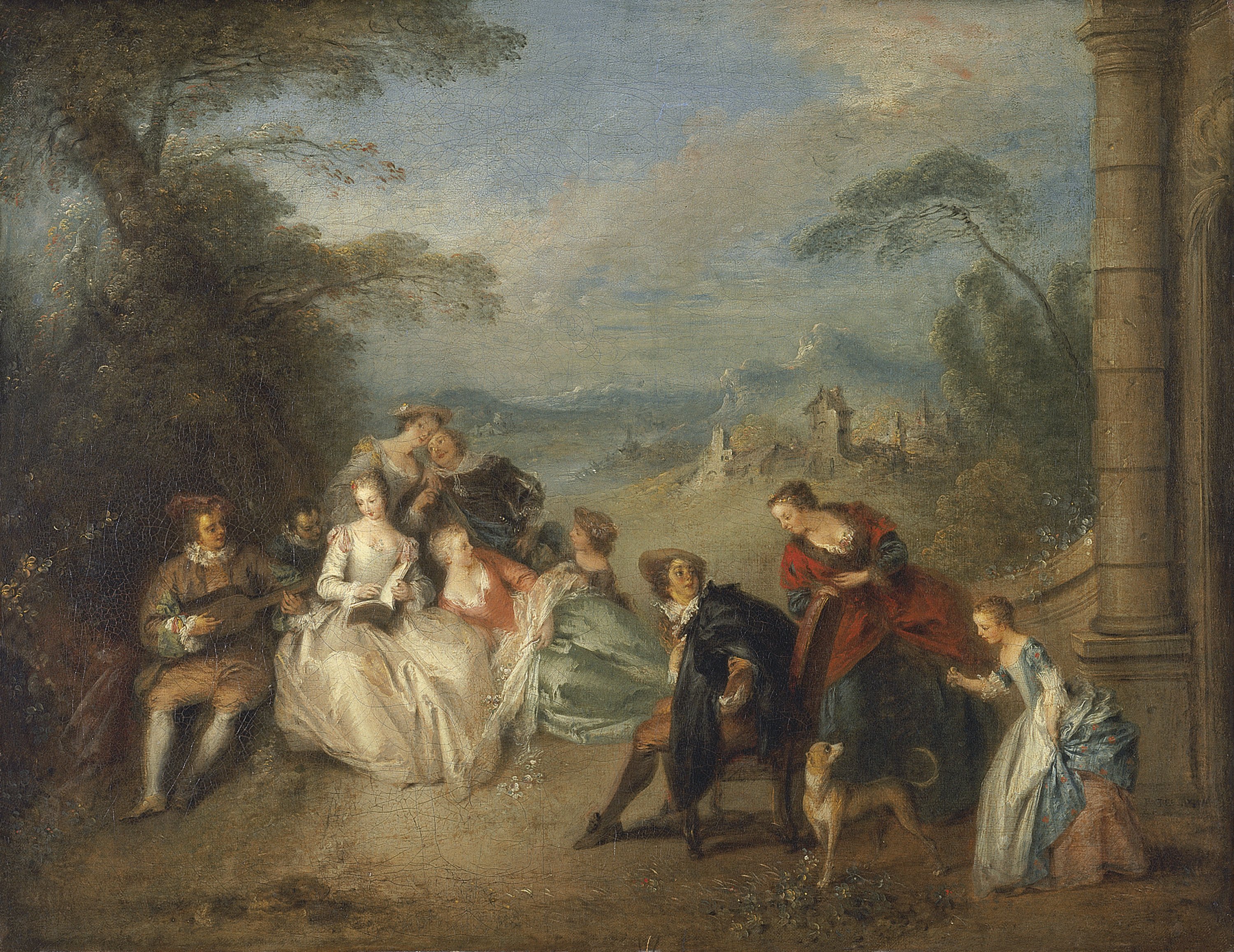 Concierto campestre. Jean-Baptiste Pater