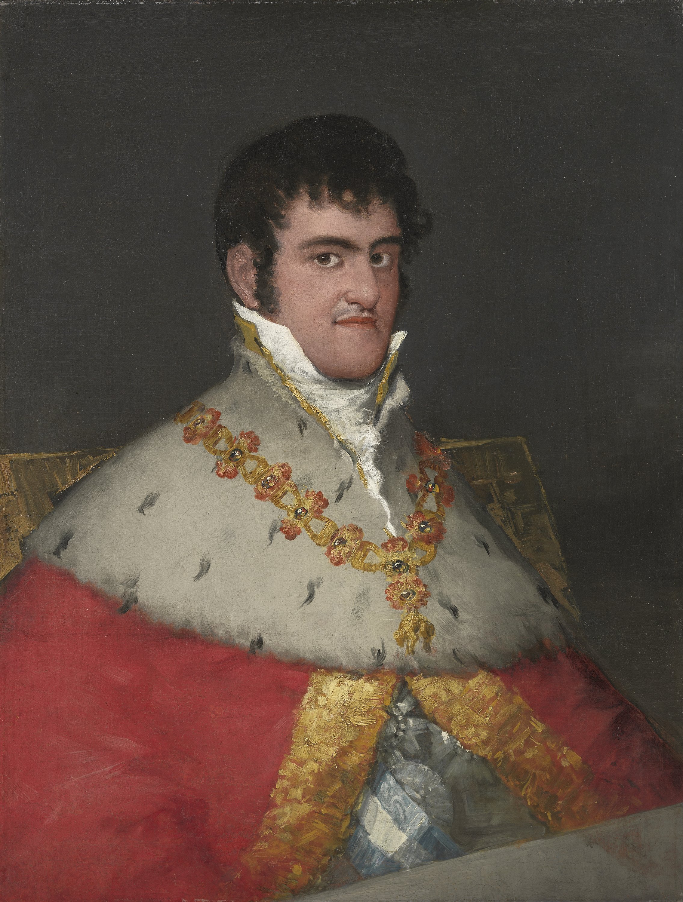 Portrait of Ferdinand VII. Retrato de Fernando VII, c. 1814-1815