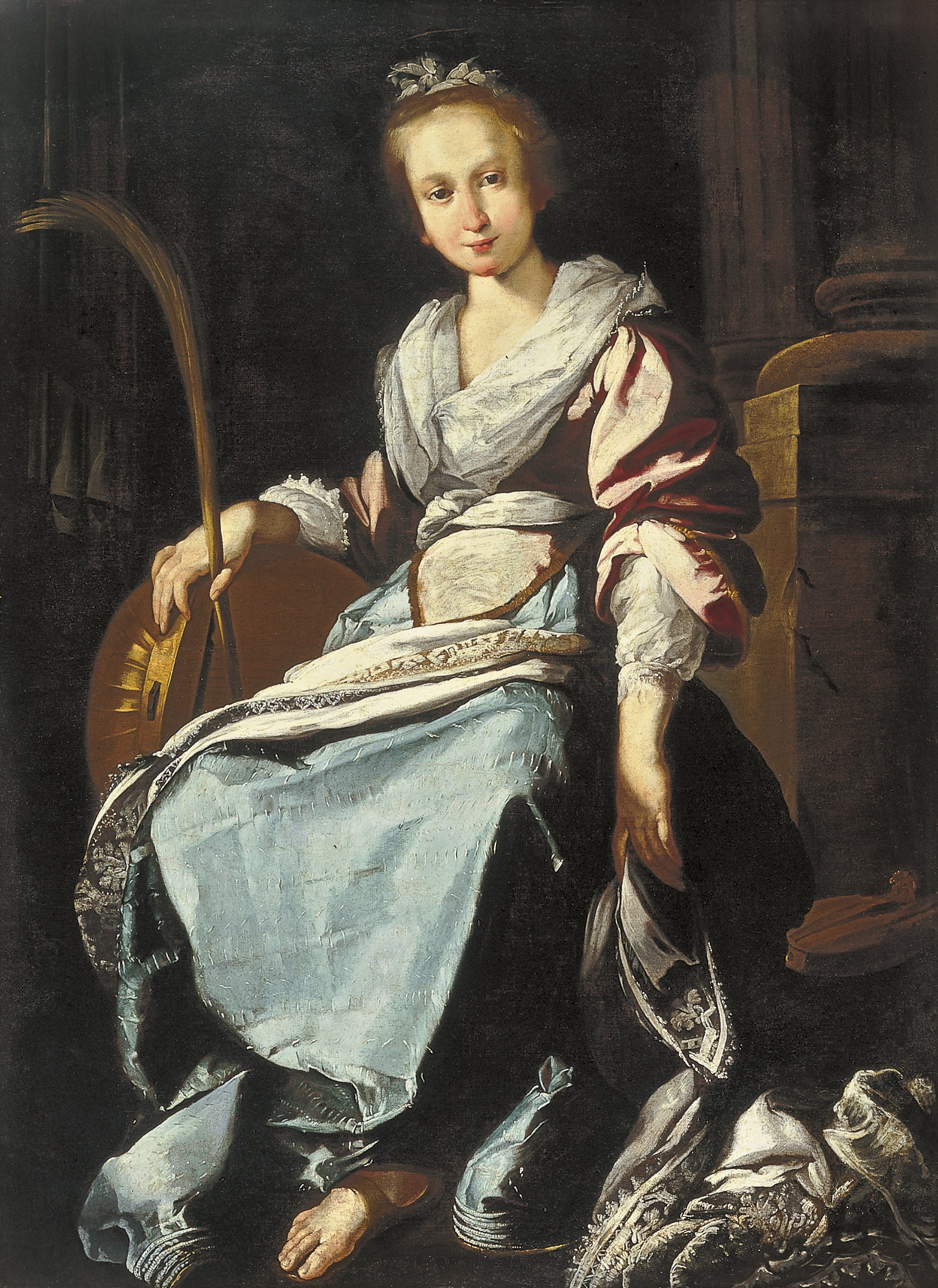 Saint Cecilia. Santa Cecilia, 1625-1630