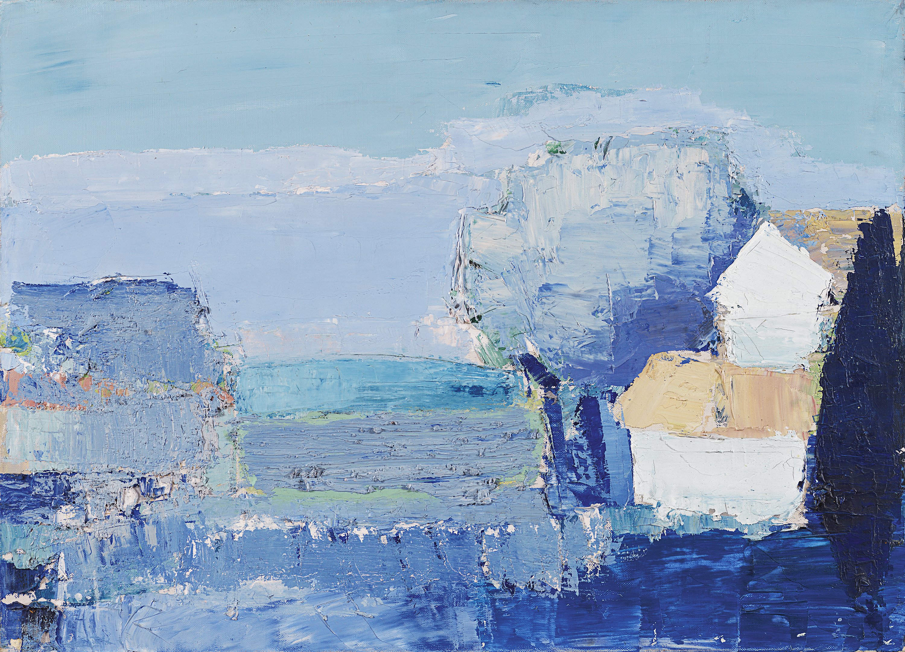 Paisaje mediterráneo. Nicolas de Staël