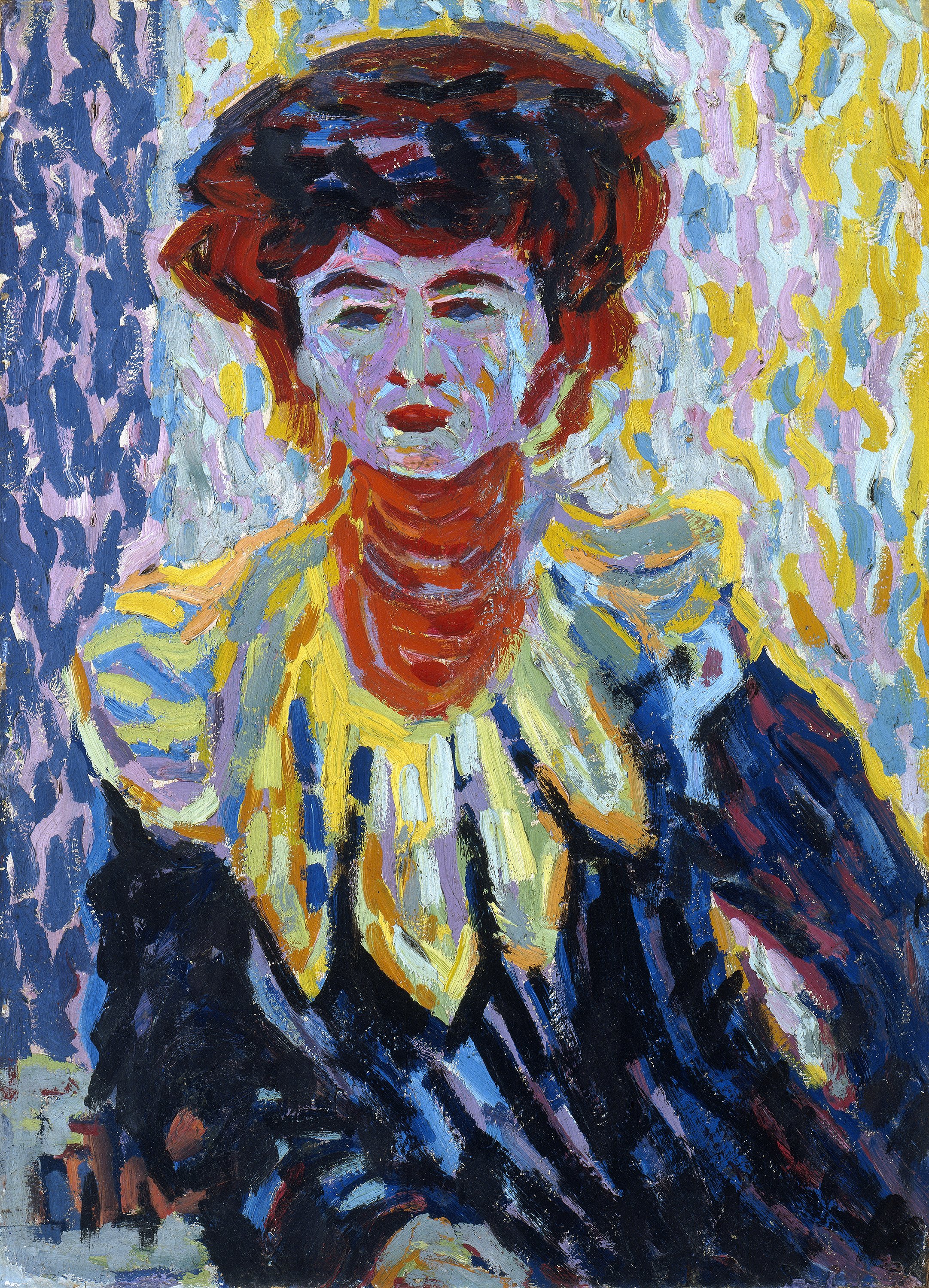 Doris with Ruff Collar. Doris con cuello alto, c. 1906