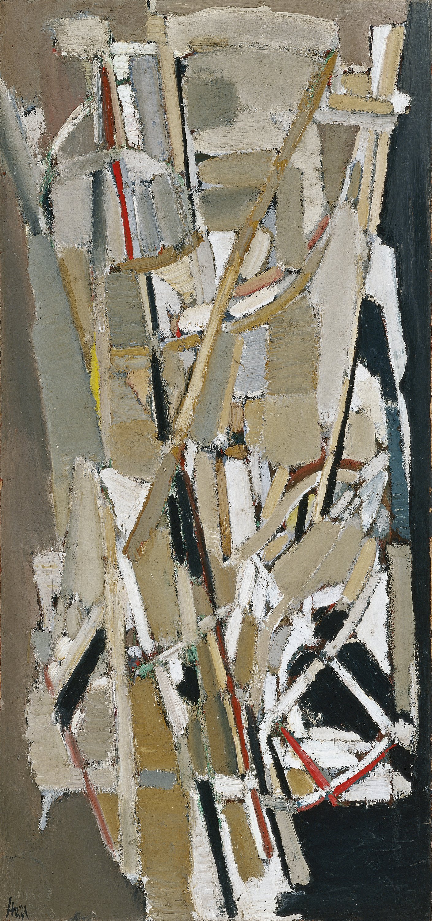 Grey Composition. Composición gris, 1948