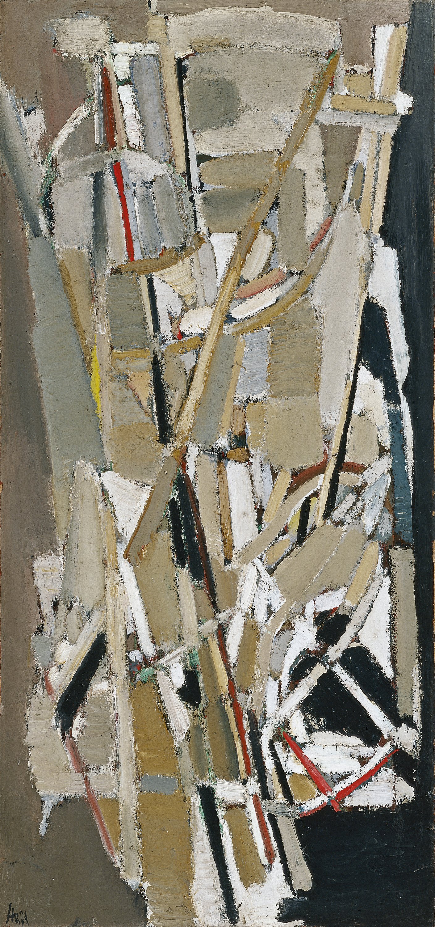 Composición gris. Nicolas de Staël