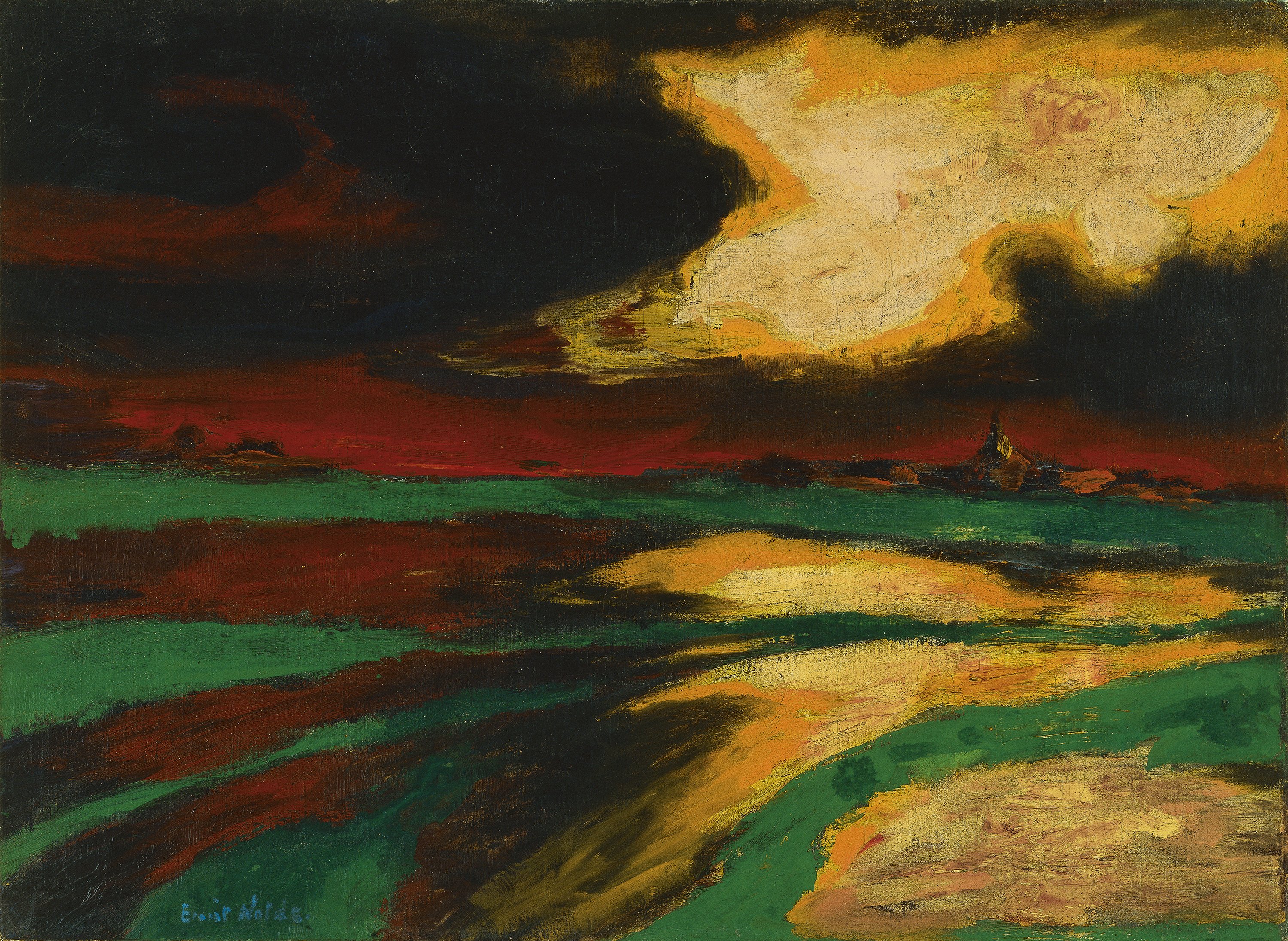 Autumn Evening. Atardecer de otoño, 1924