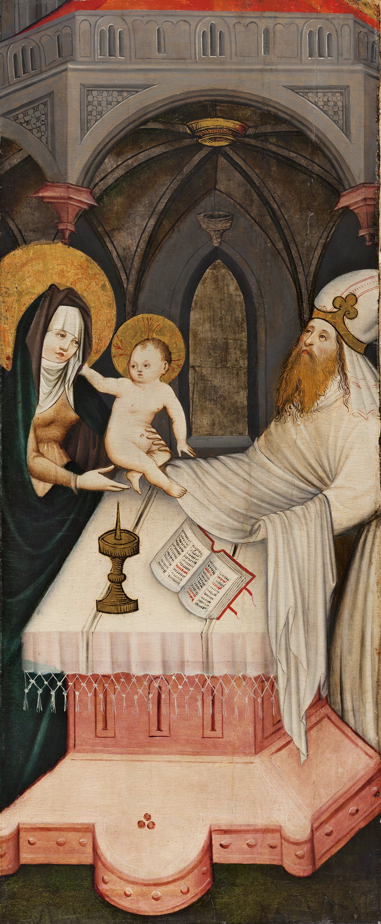 The Presentation in the Temple. La Presentación en el templo, c. 1430