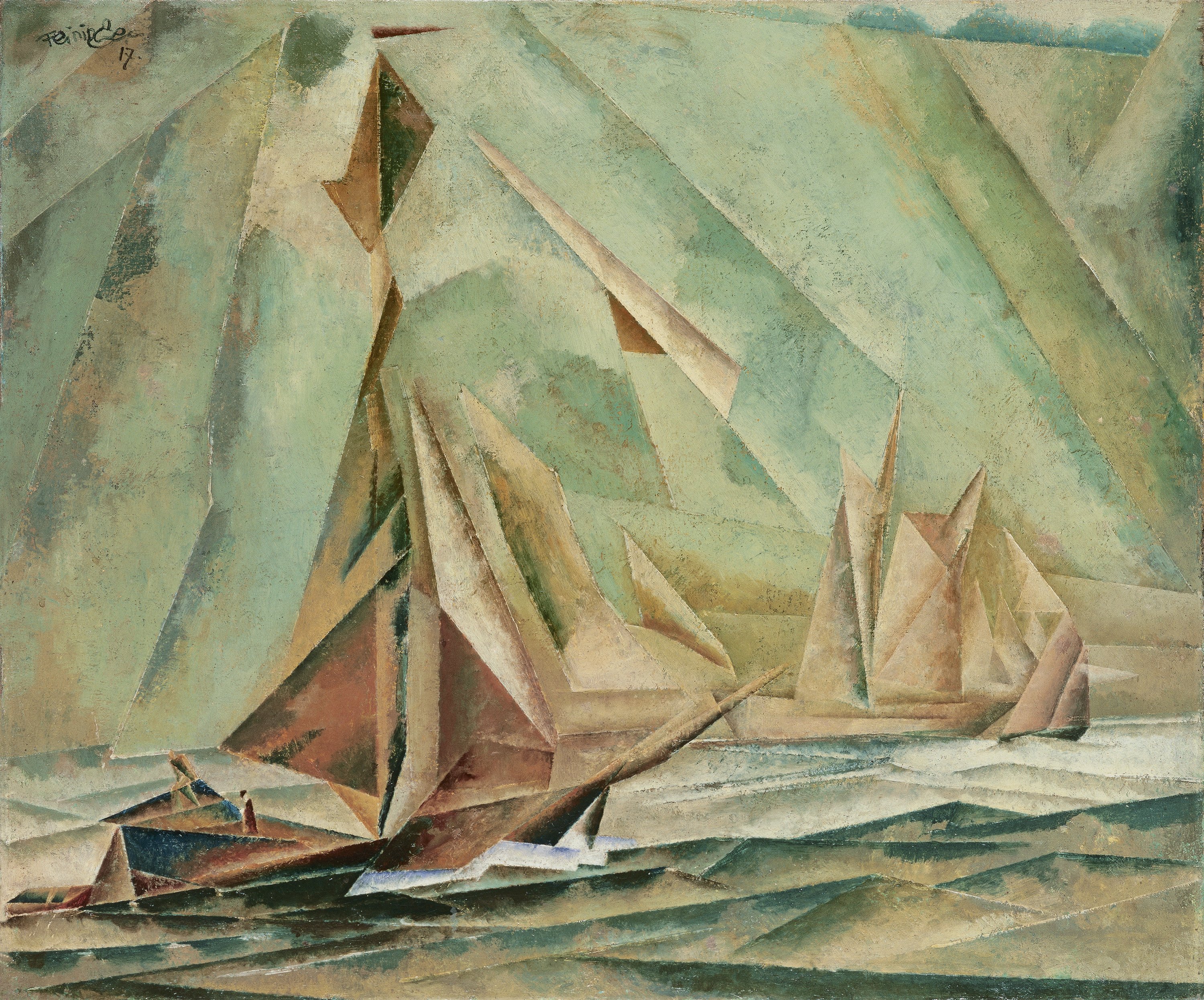 Barcos. Lyonel Feininger