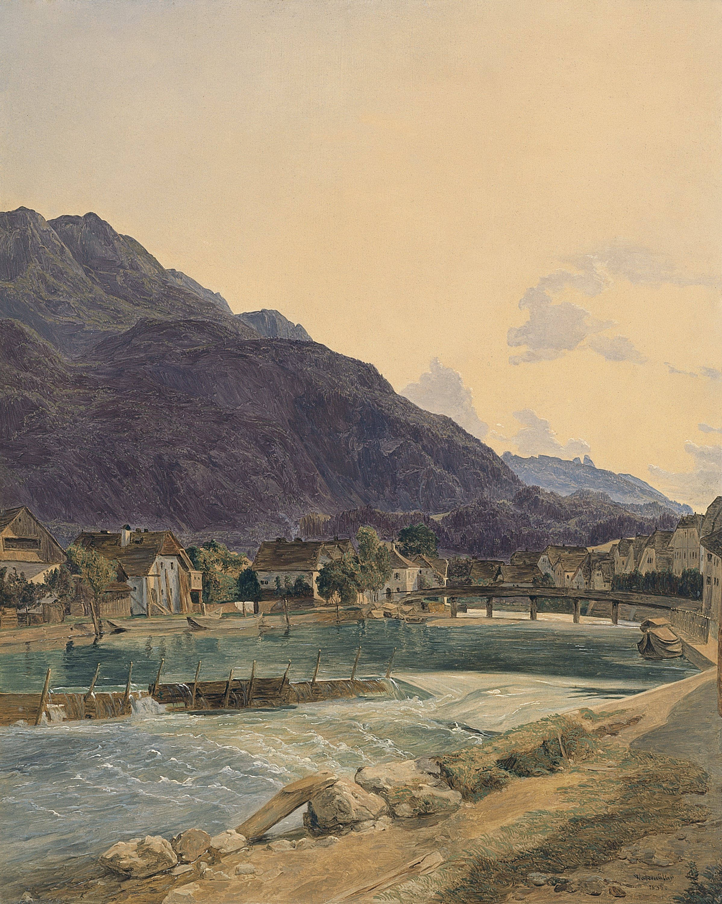 Bad Ischl. Ferdinand Georg Waldmüller