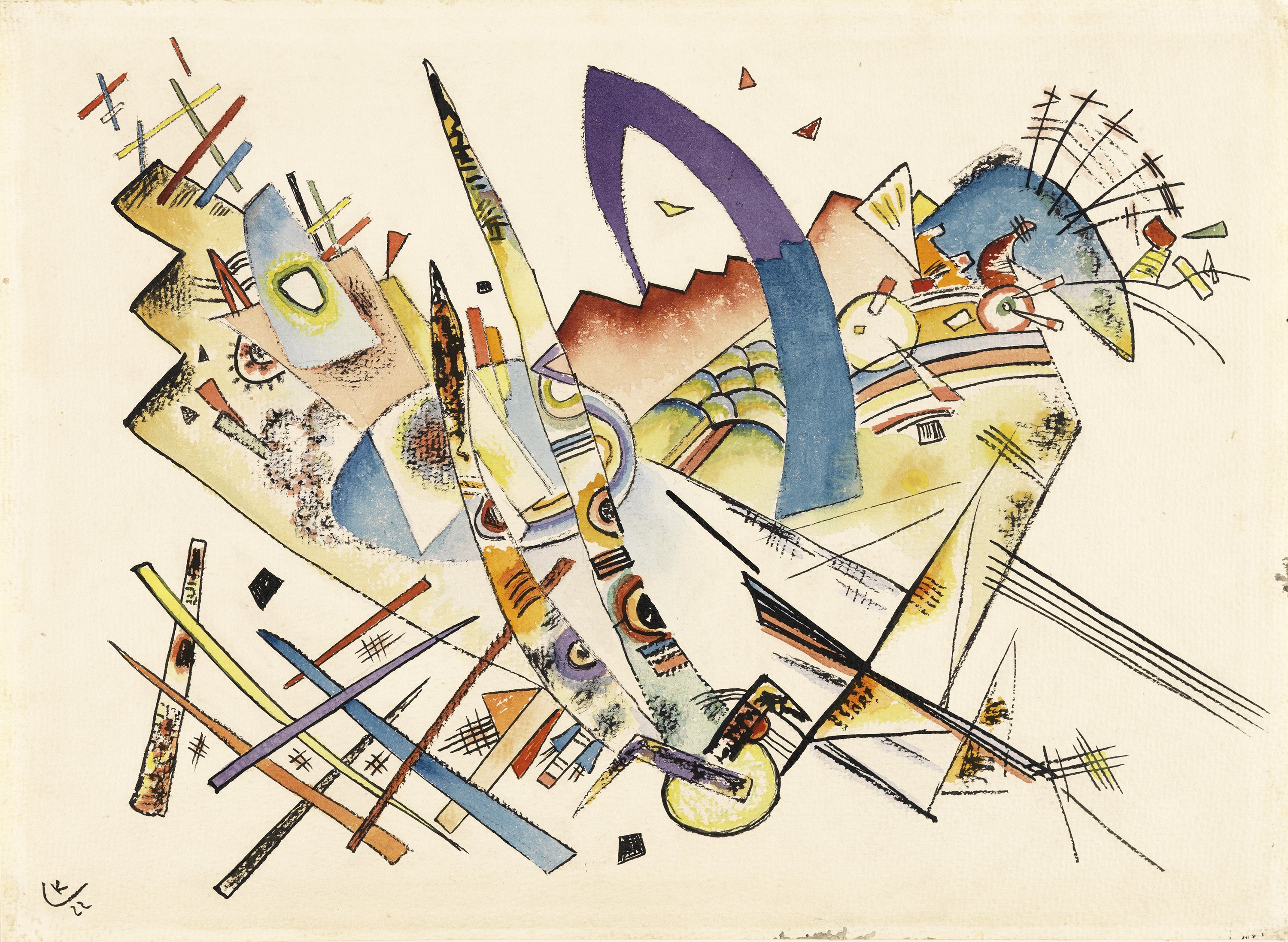 Sin título. Wassily Kandinsky