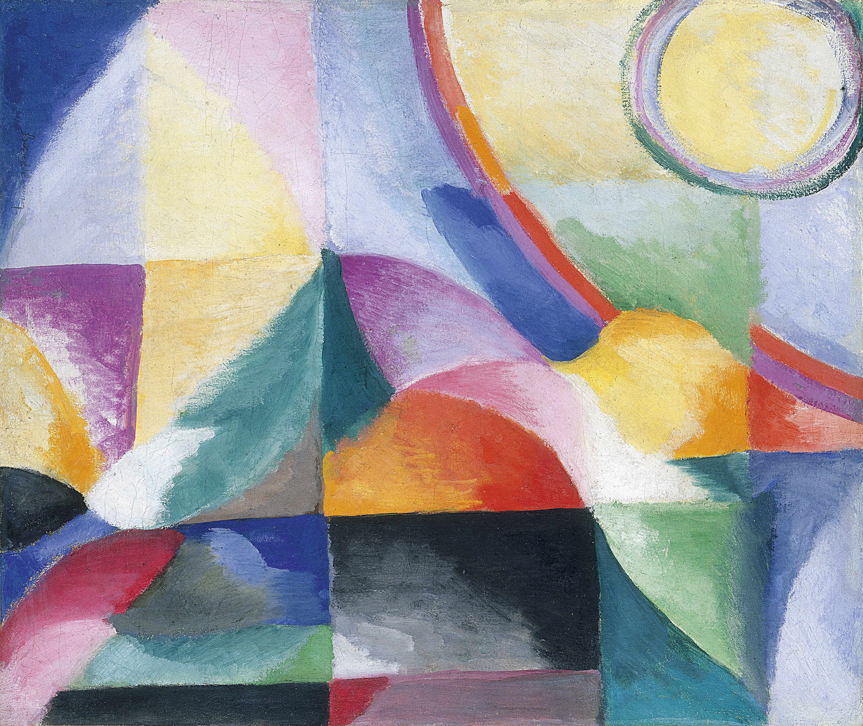 Contrastes simultáneos. Sonia Delaunay