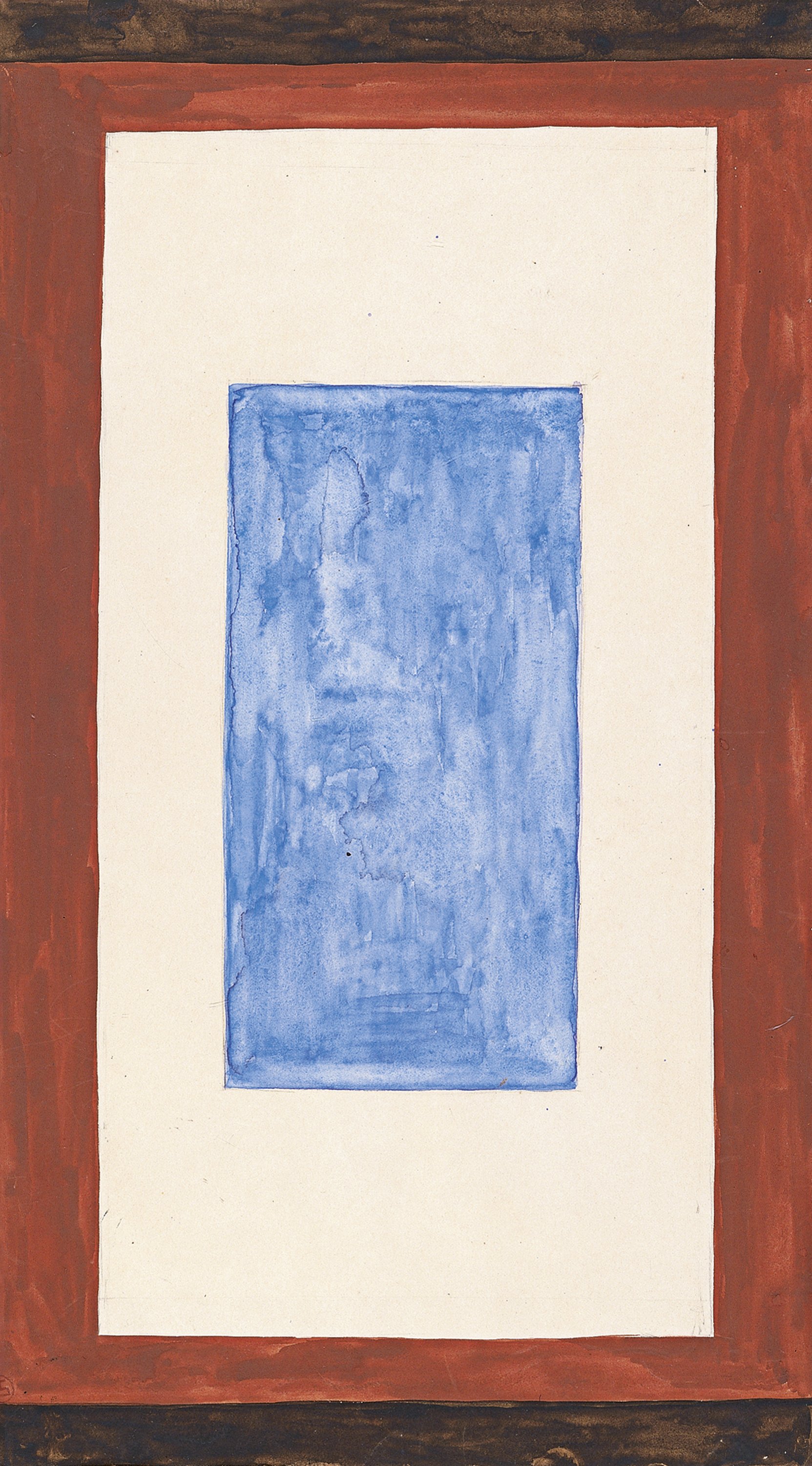 Composition with Blue Rectangle. Composición con rectángulo azul, c. 1950-1959