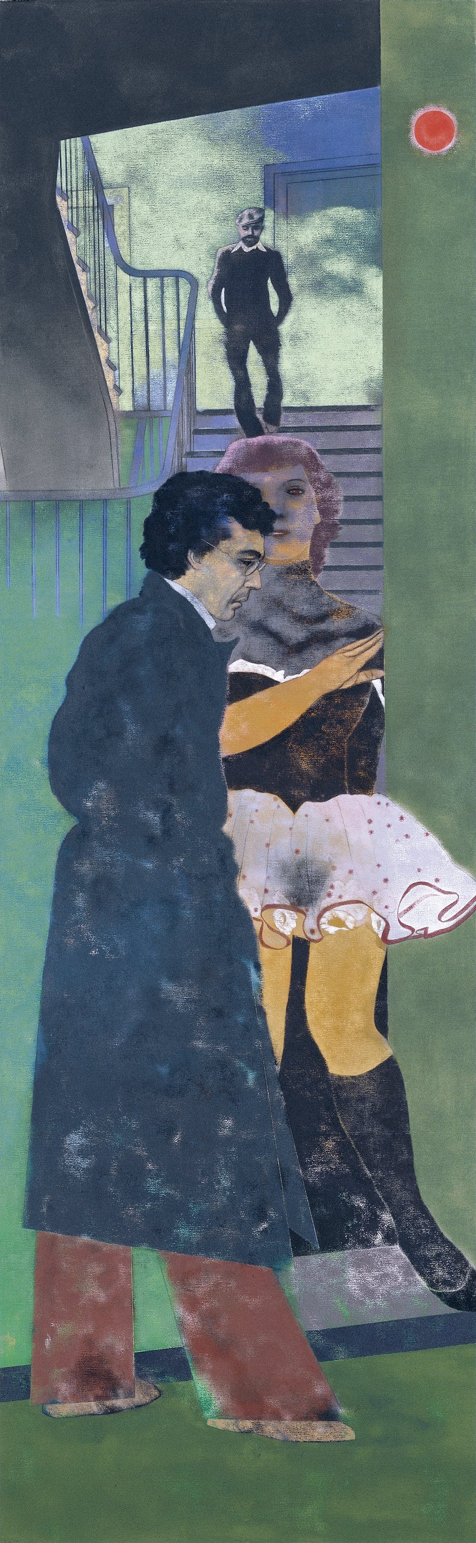El griego de Esmirna (Nikos). Ronald B. (Ronald Brooks Kitaj) Kitaj
