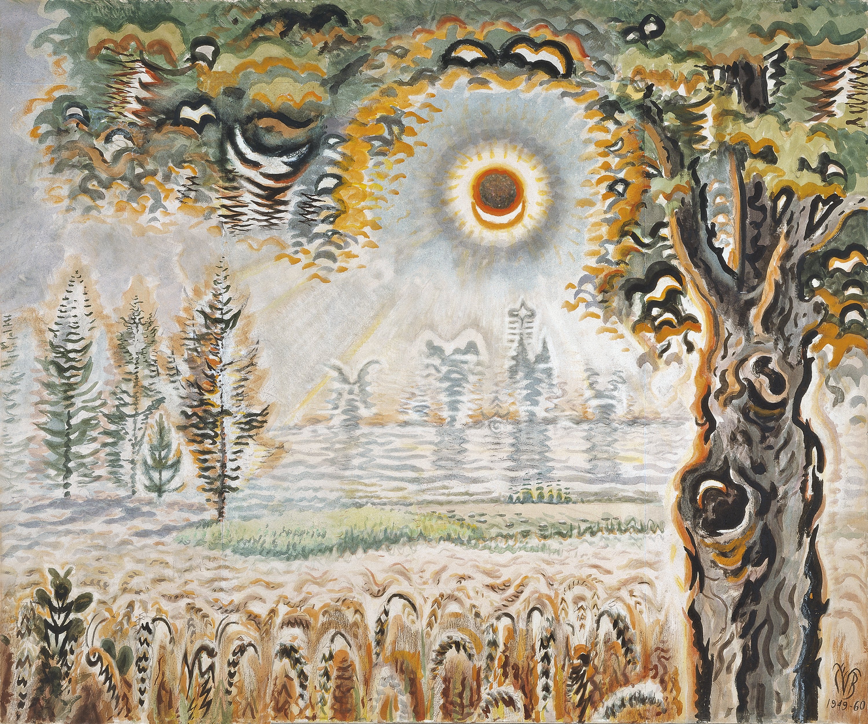 July Drought Sun. Sol de sequía en julio, 1949-1960