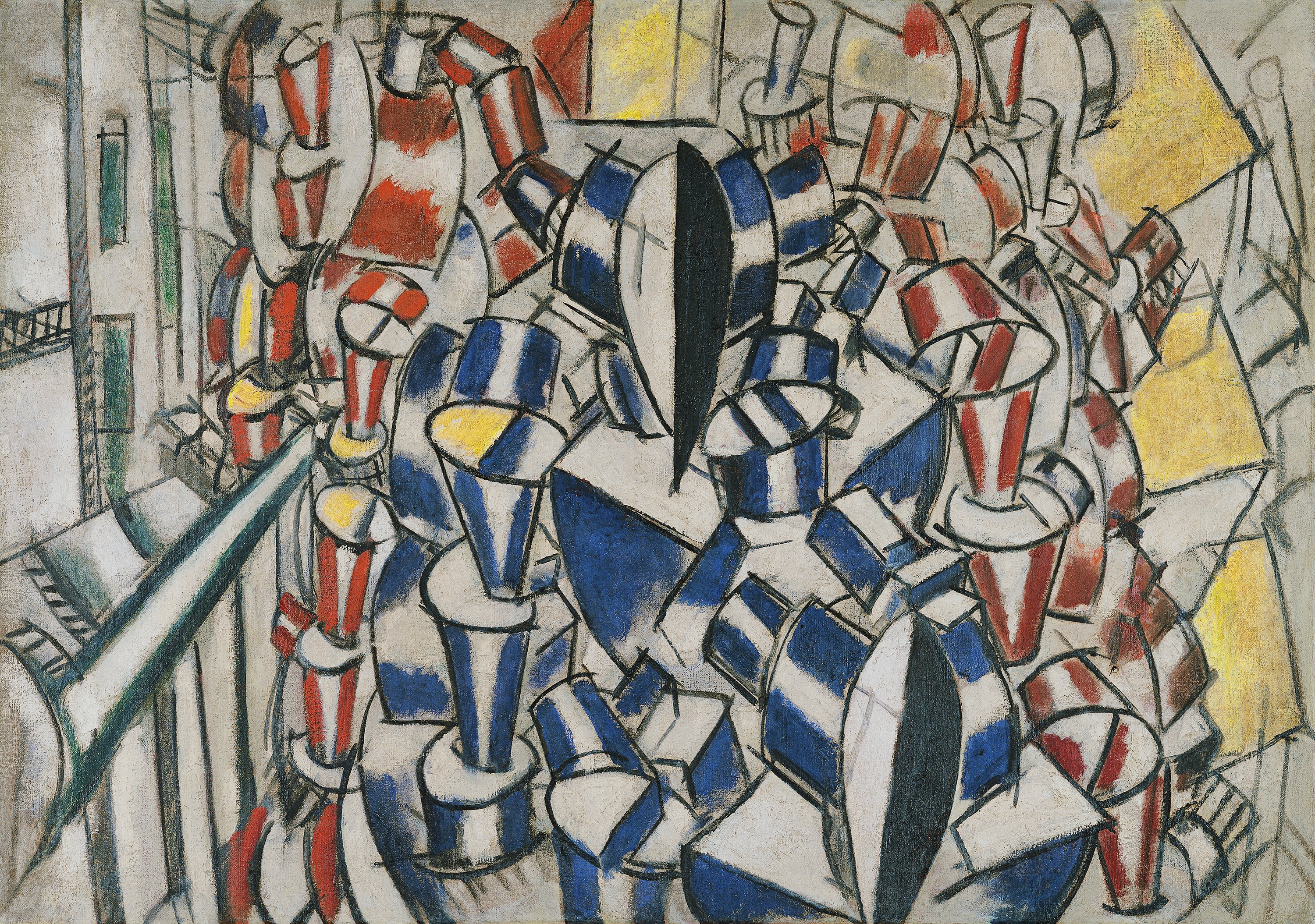 La escalera (Segundo estado). Fernand Léger
