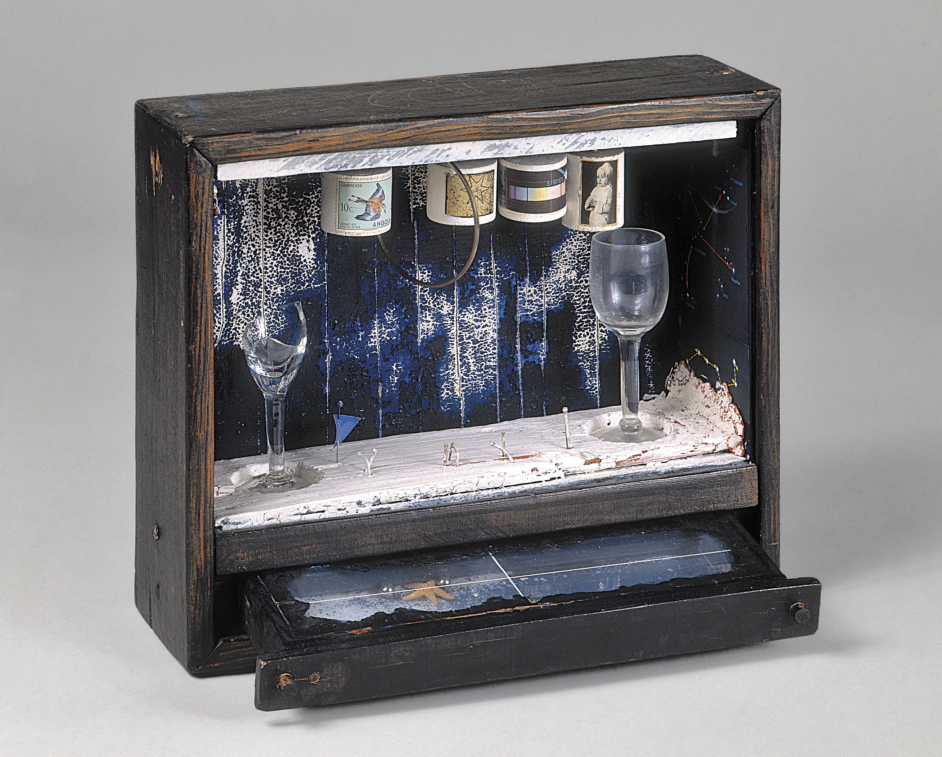 Burbuja de jabón azul. Joseph Cornell