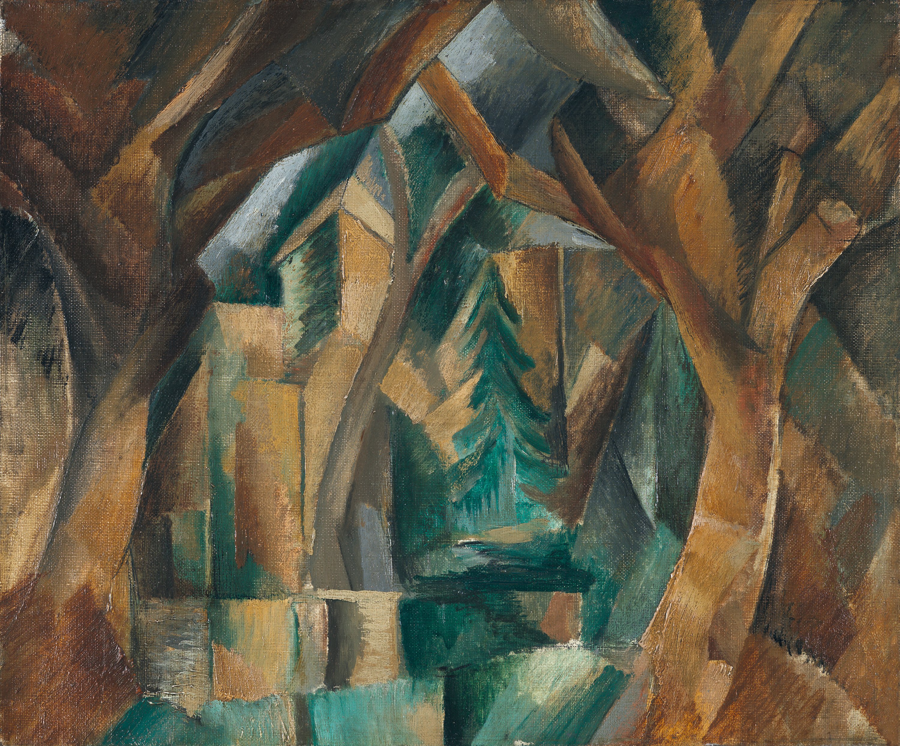 El parque de Carrières-Saint-Denis. Georges Braque