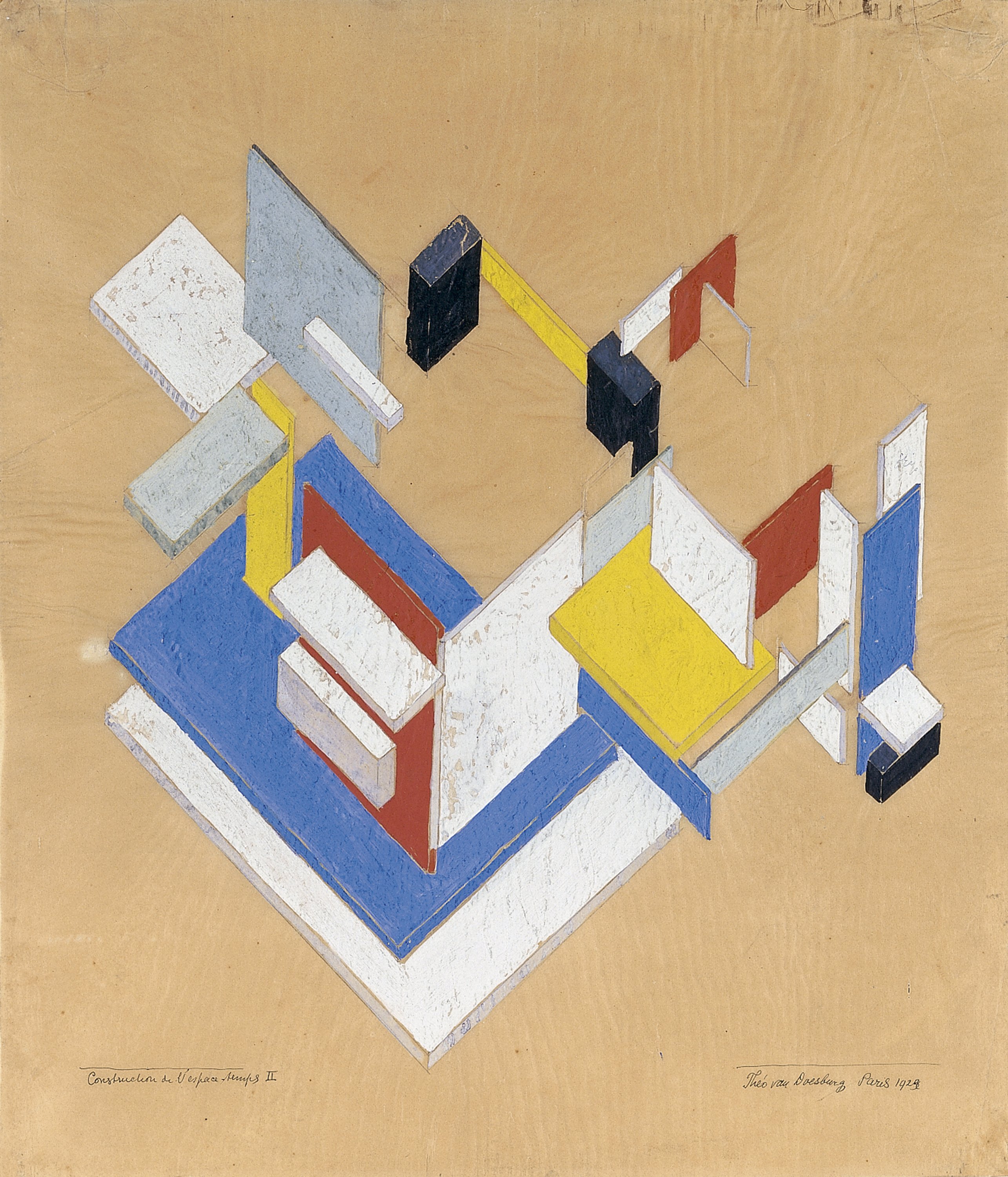 Construction in Space-Time II. Construcción espaciotemporal II, 1924