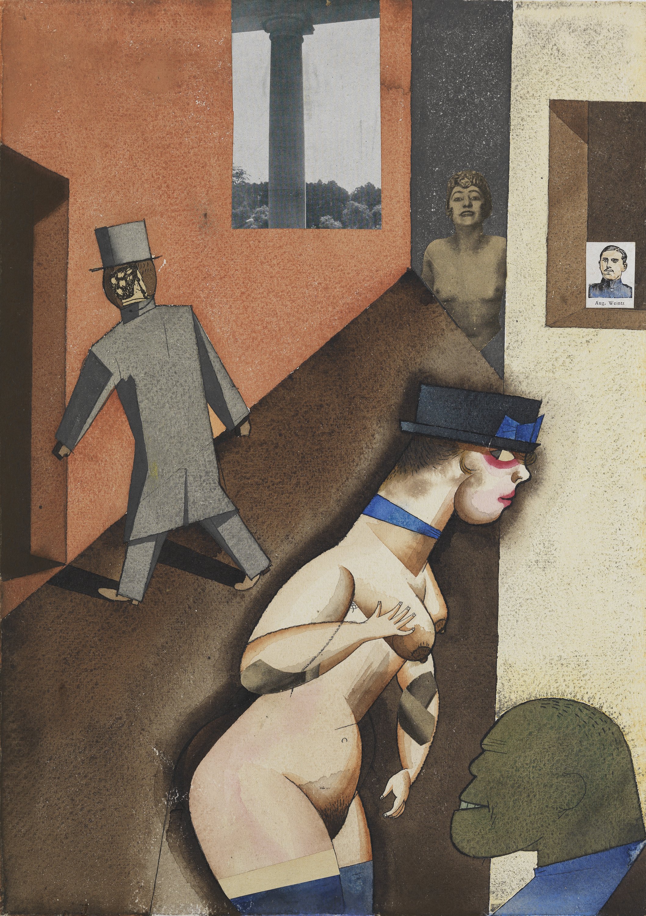 Plano tatliniano. George (Georg Ehrenfried Grosz) Grosz
