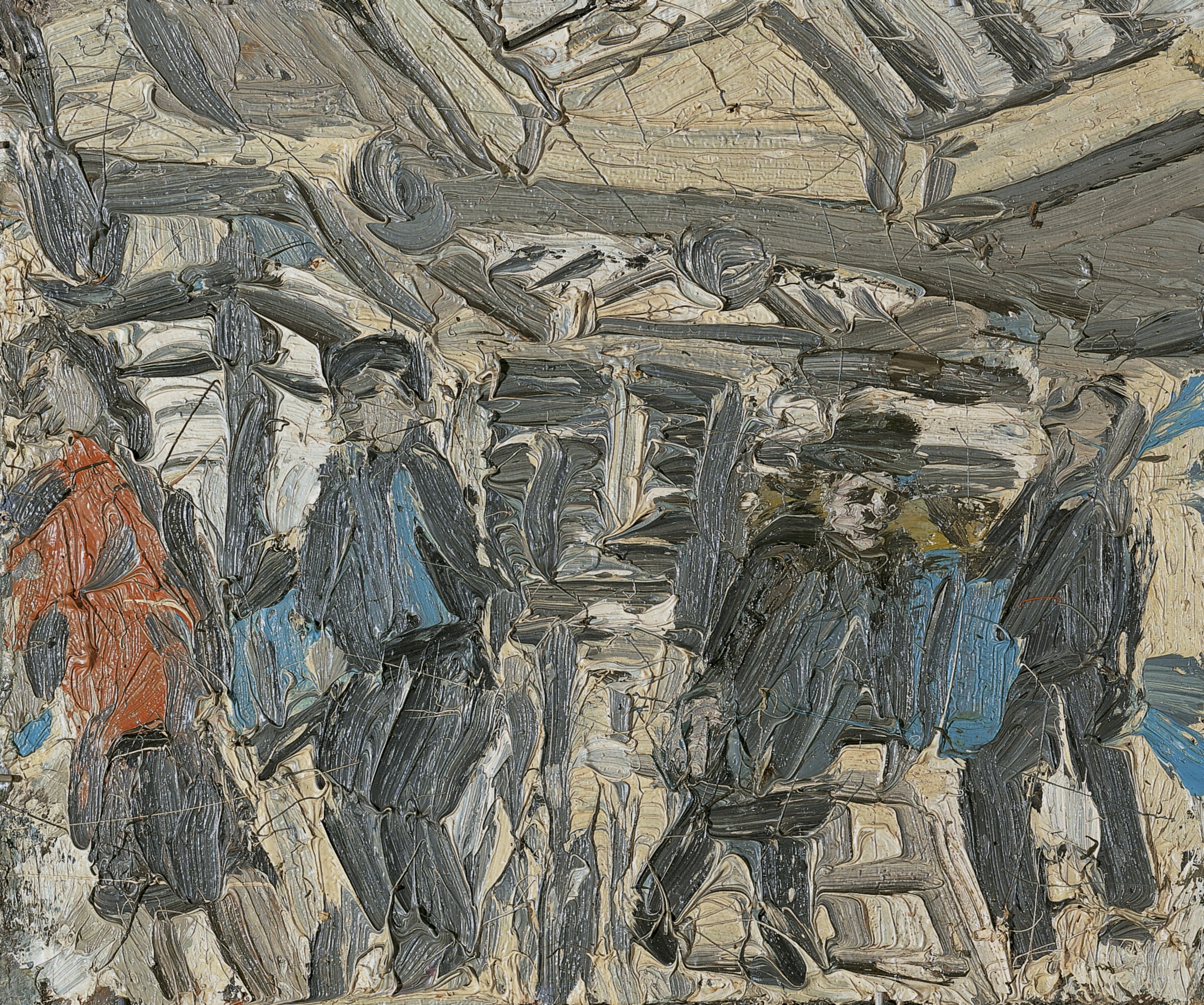 Taquillas de metro. Estación Kilburn nº 1. Leon Kossoff