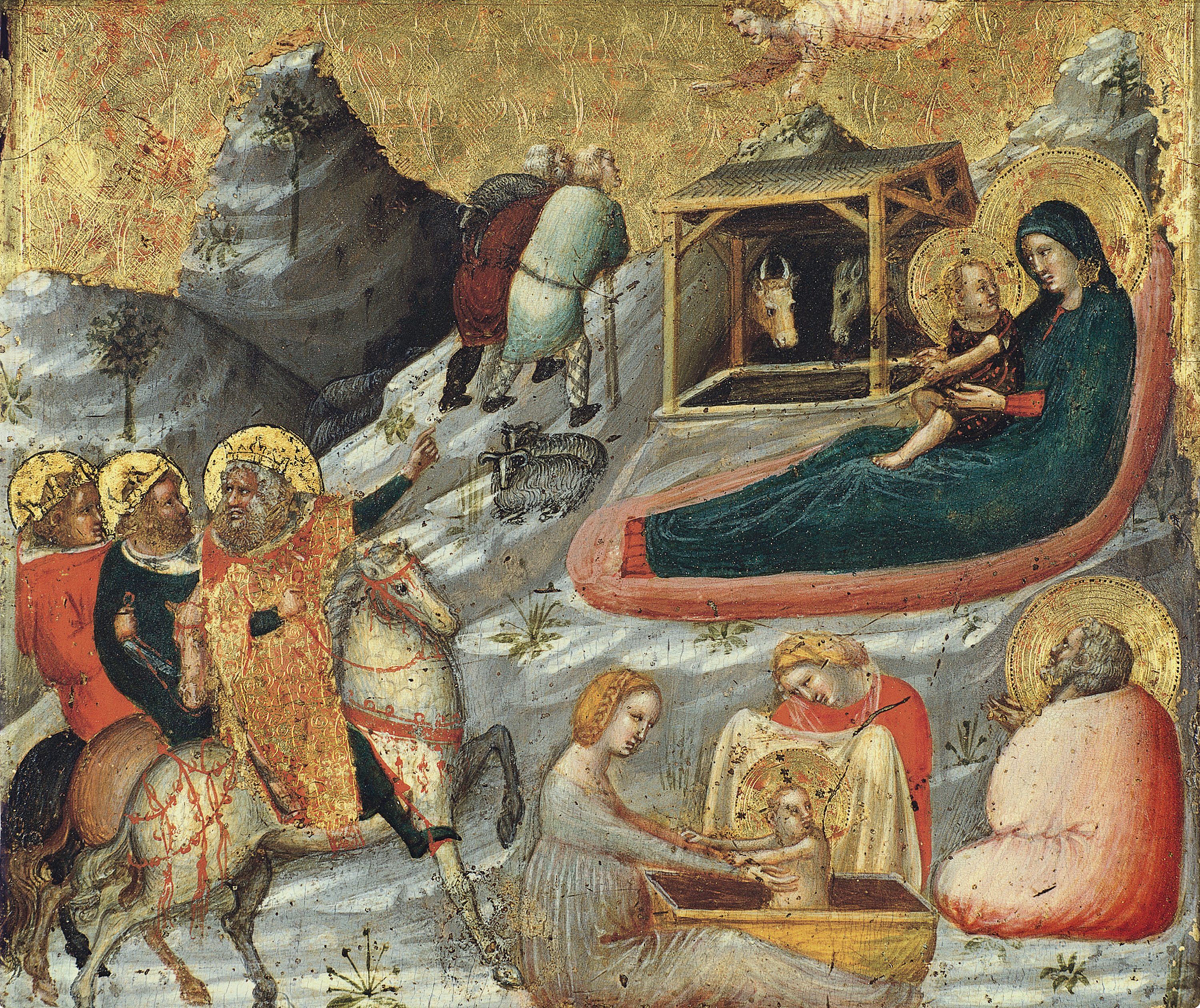 The Nativity and other Episodes from the Childhood of Christ. Pietro da Rimini