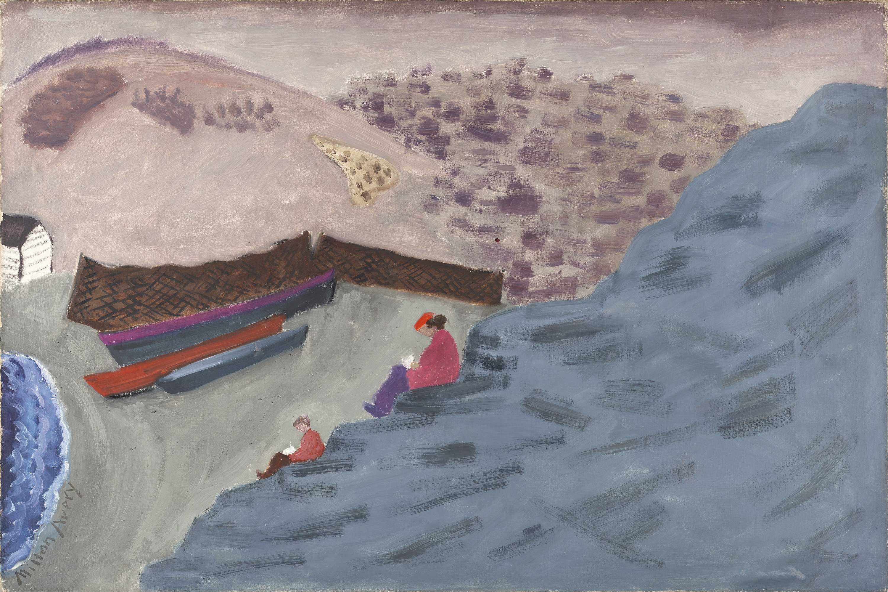 Ensenada canadiense. Milton Avery