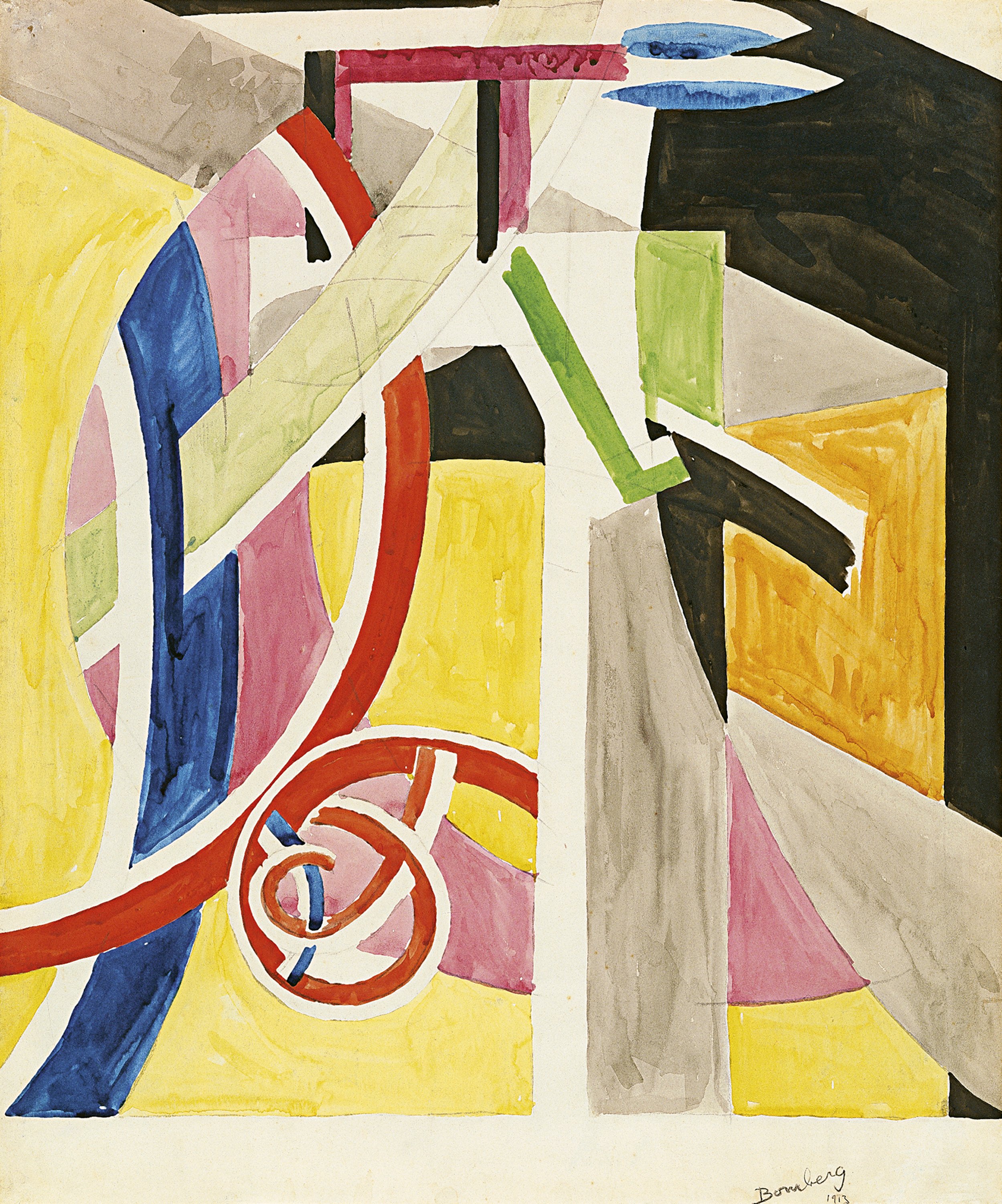 La bailarina. David Bomberg