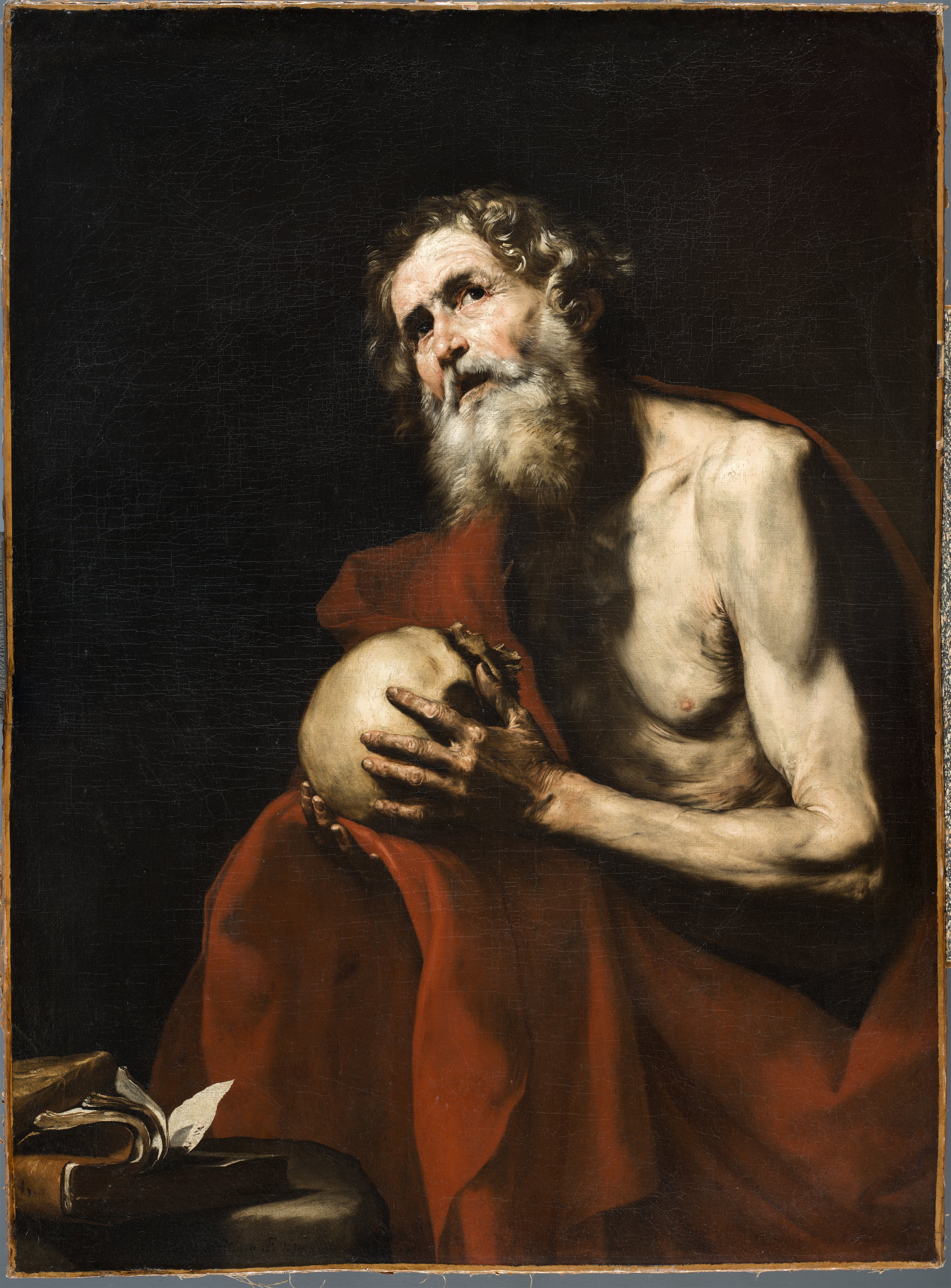 Saint Jerome in penitence. San Jerónimo penitente, 1634
