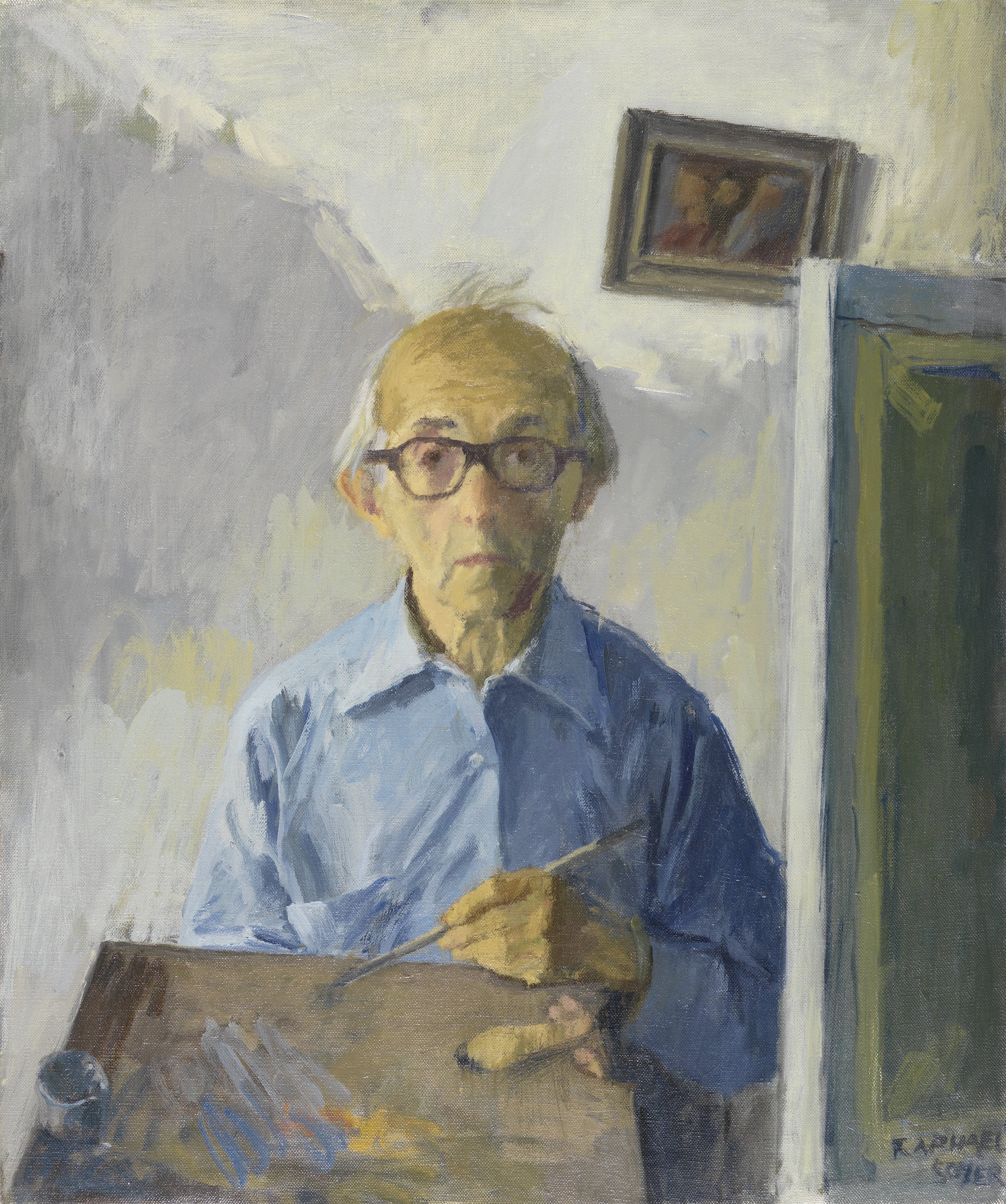 Autorretrato. Raphael Soyer