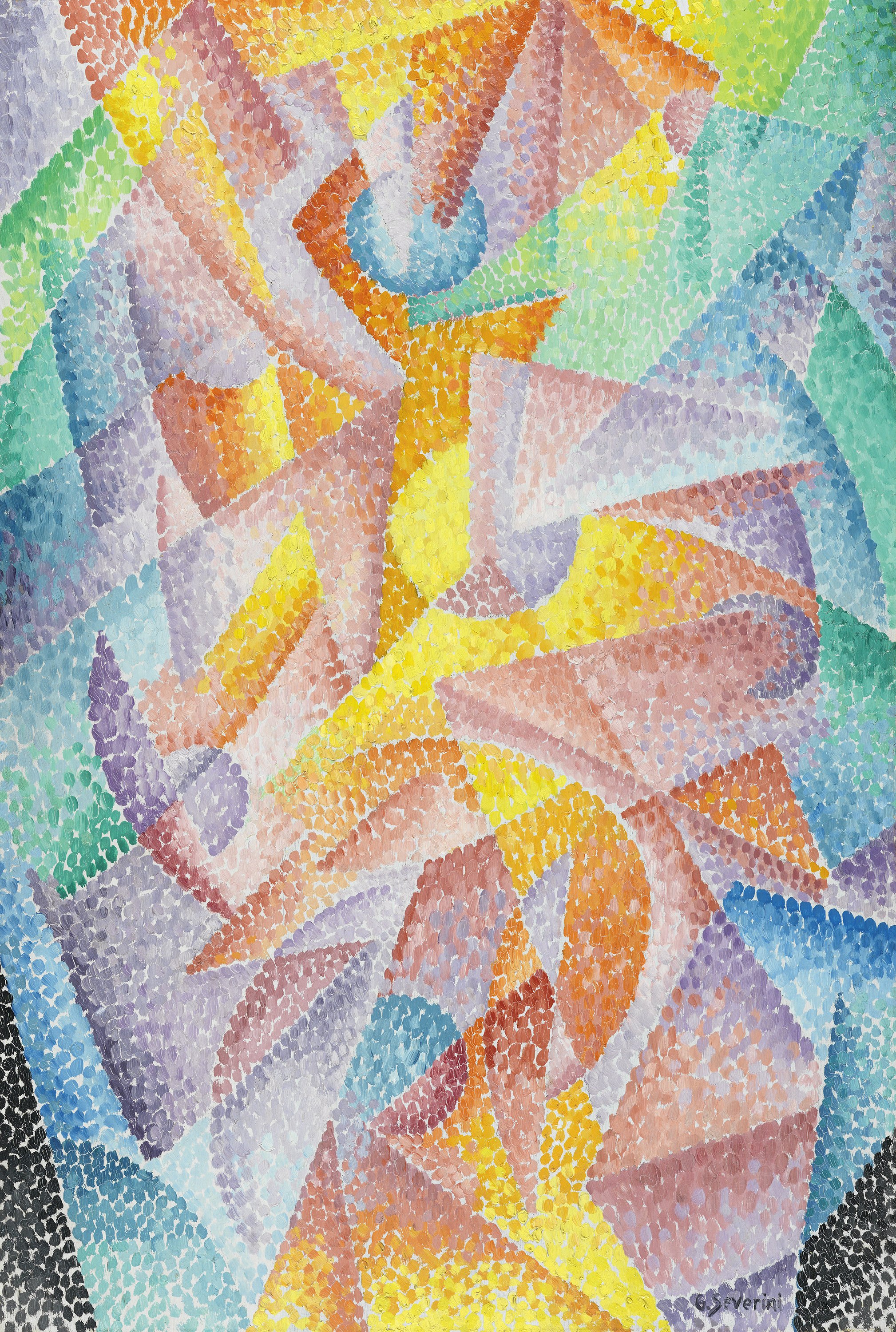 Expansión de la luz (Centrífuga y centrípeta). Gino Severini