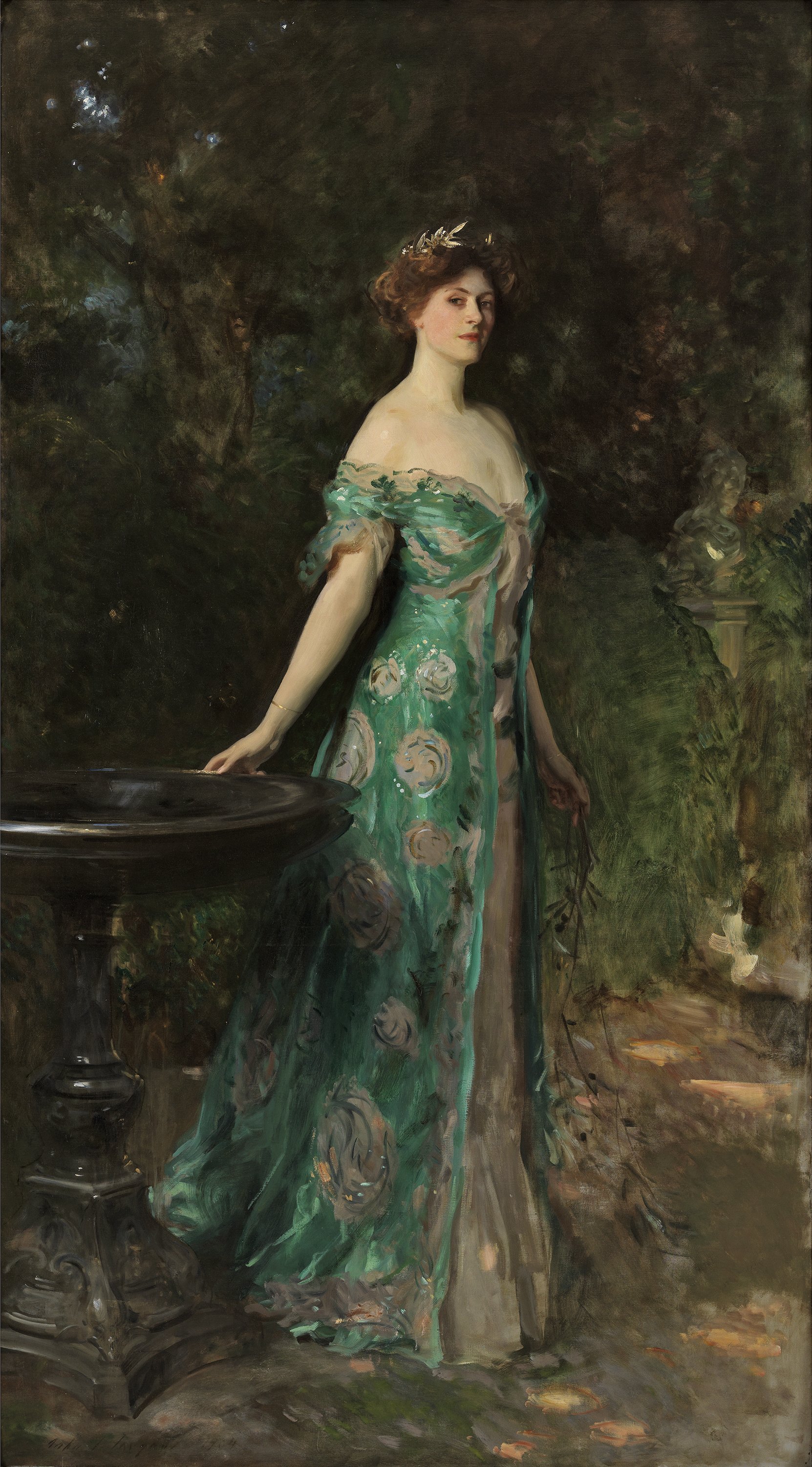 Retrato de Millicent, duquesa de Sutherland - Sargent, John Singer. Museo  Nacional Thyssen-Bornemisza