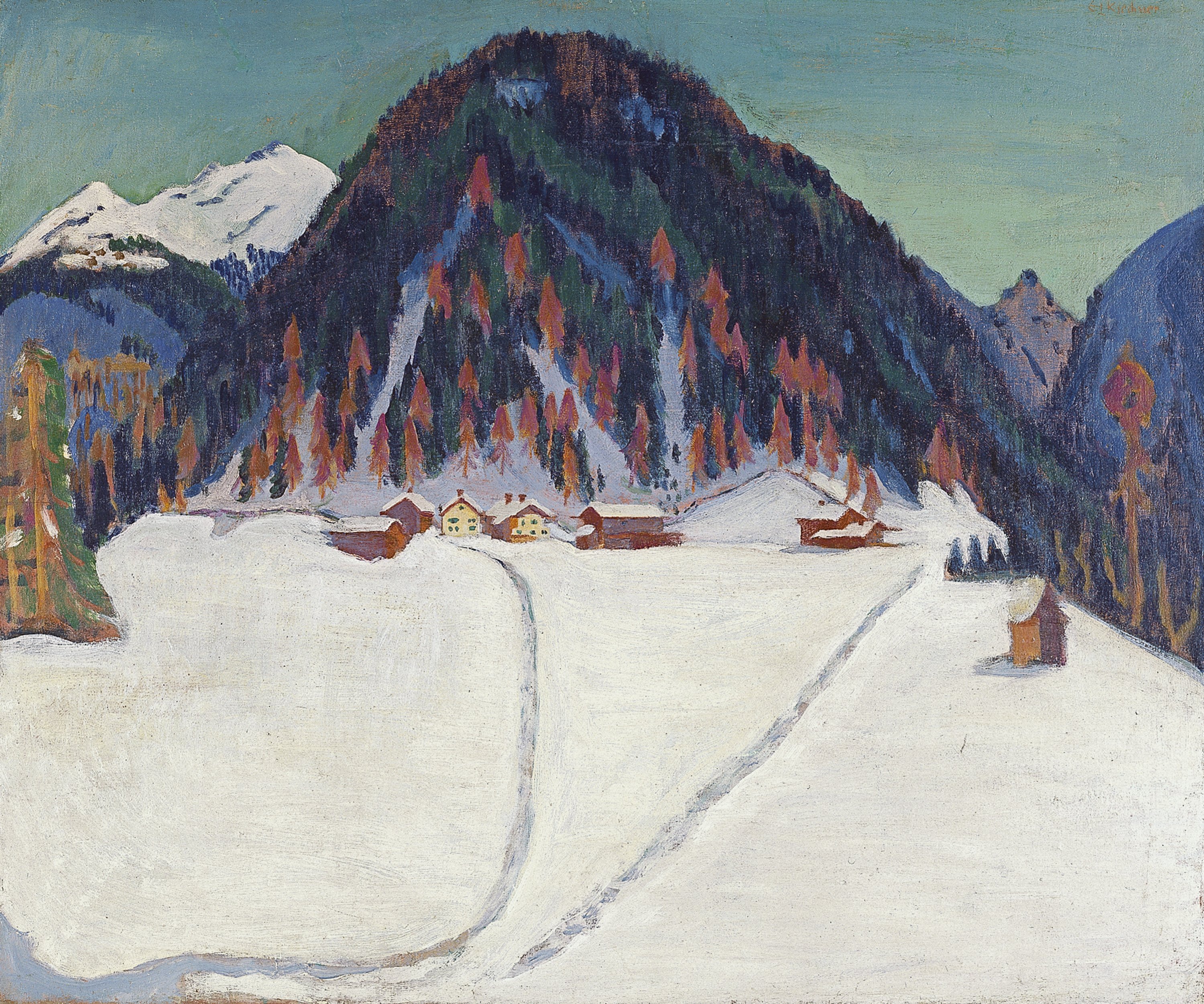 Junkerboden under Snow. Junkerboden nevado, c. 1936-1938