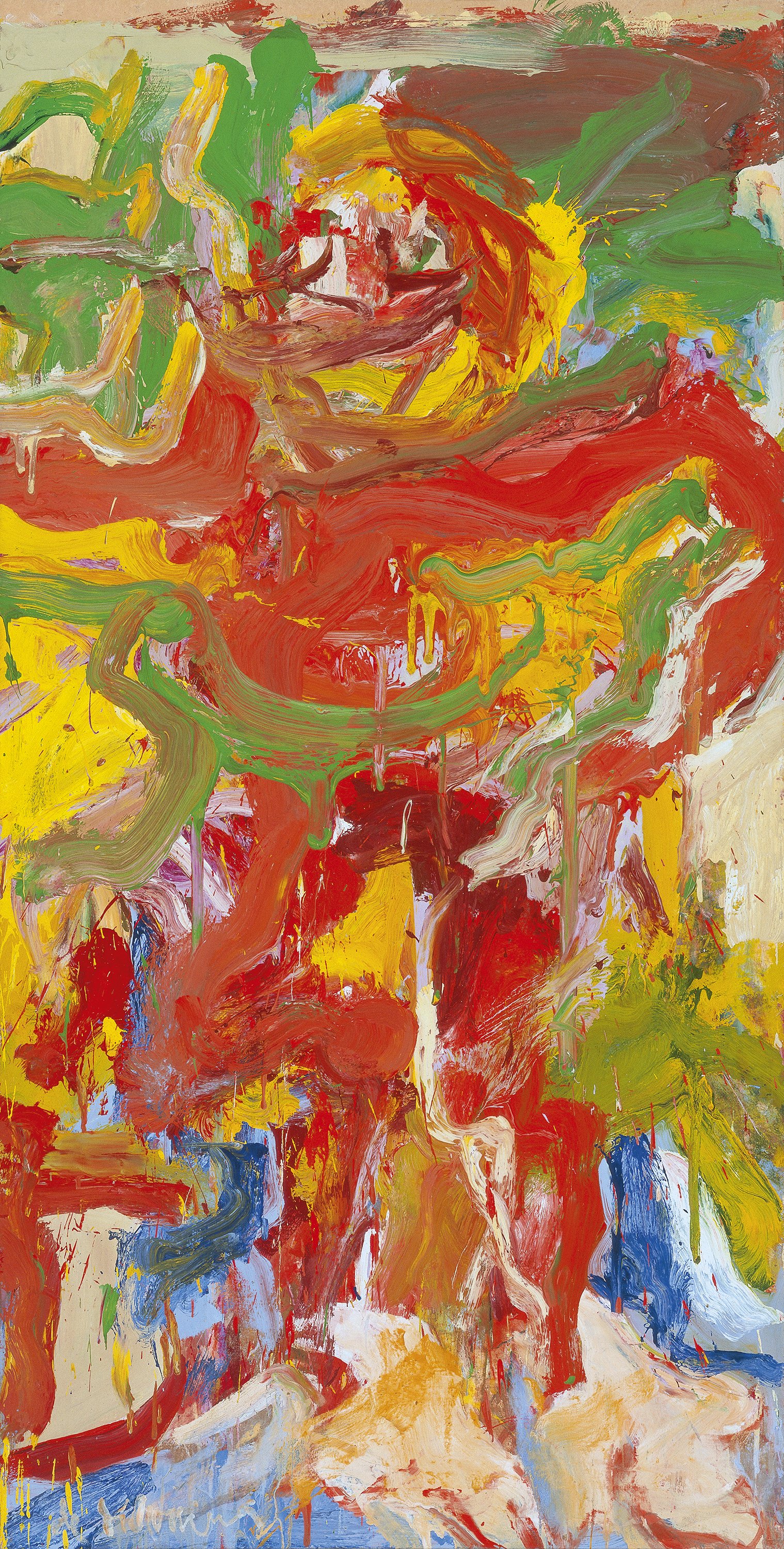 Hombre rojo con bigote. Willem de Kooning