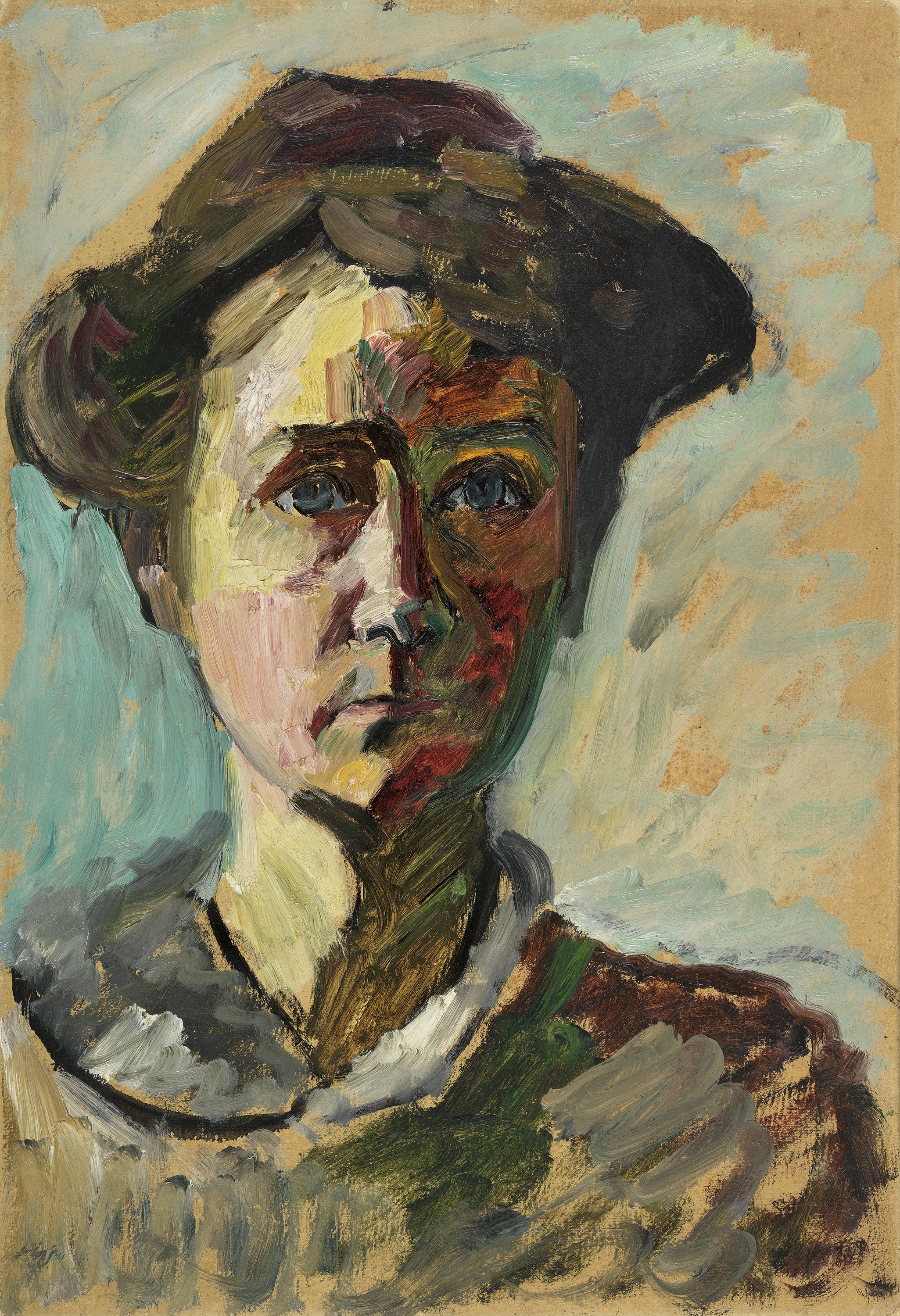 Self-portrait. Autorretrato, c. 1908