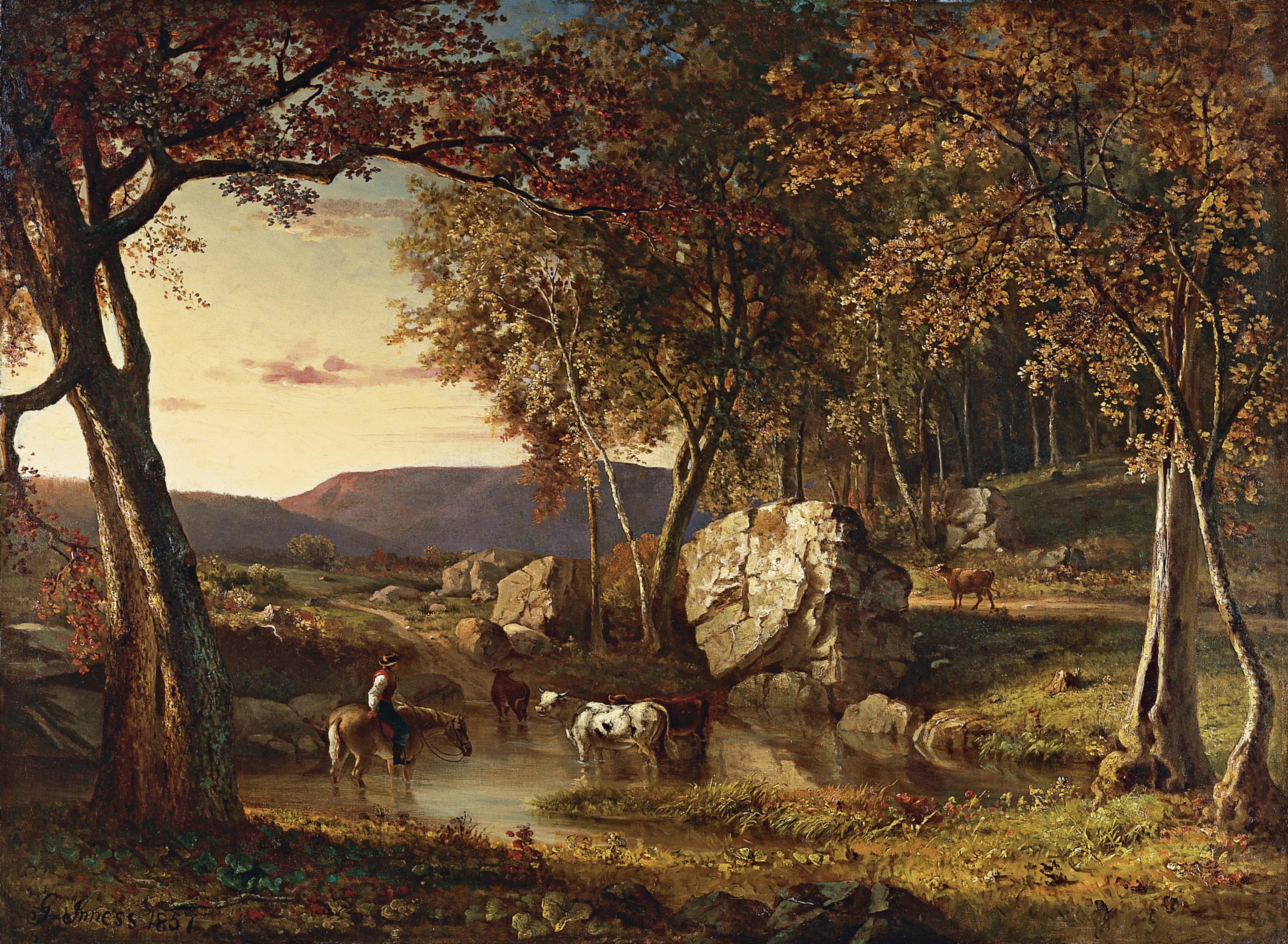 Días de verano. George Inness