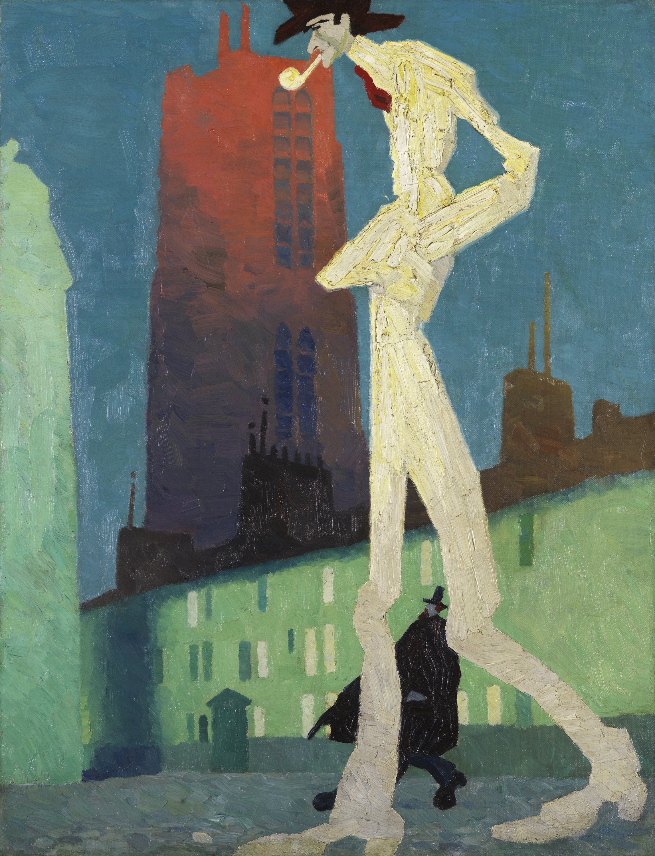 El hombre blanco. Lyonel Feininger