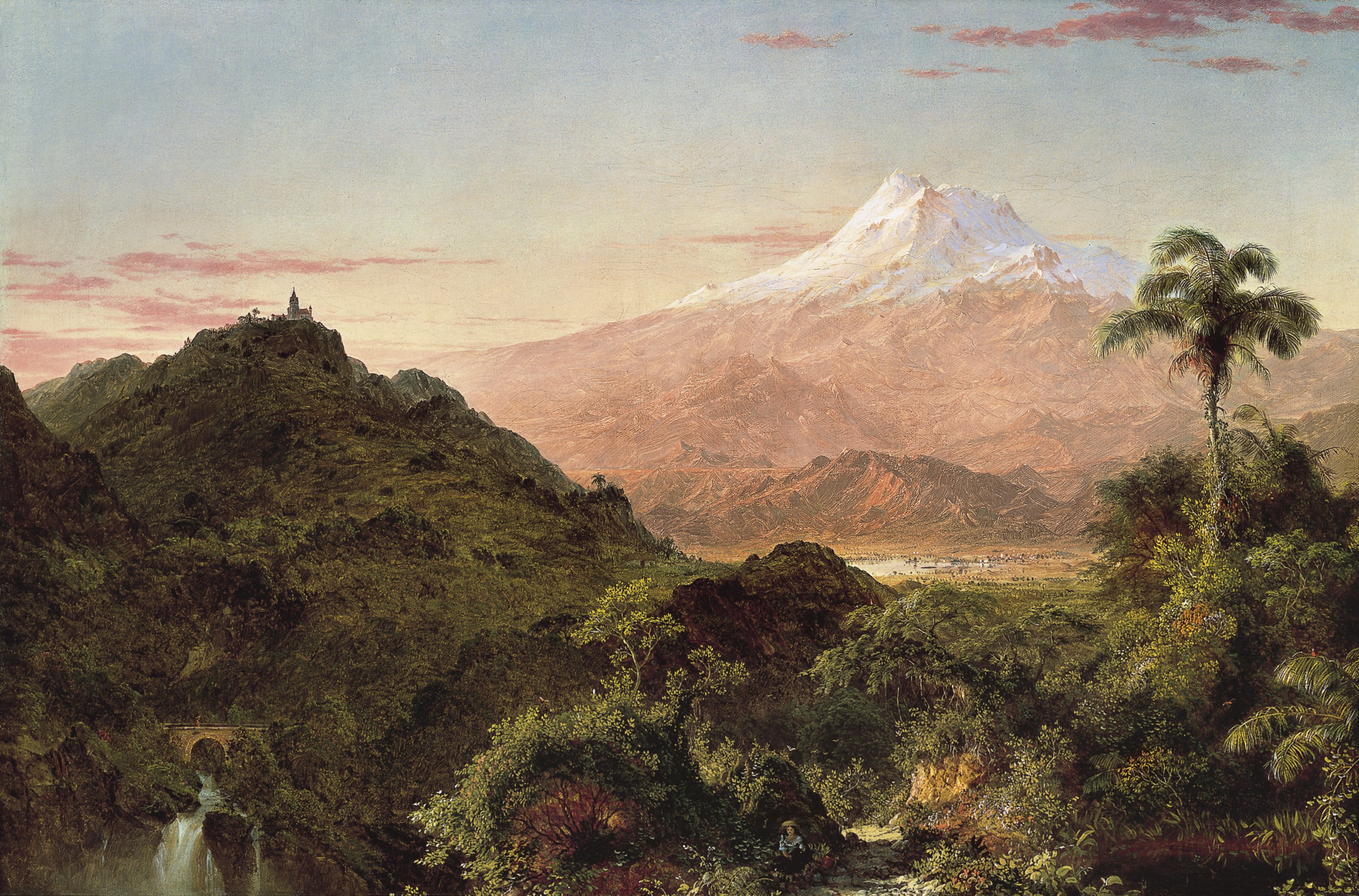 South American Landscape. Paisaje sudamericano, 1856
