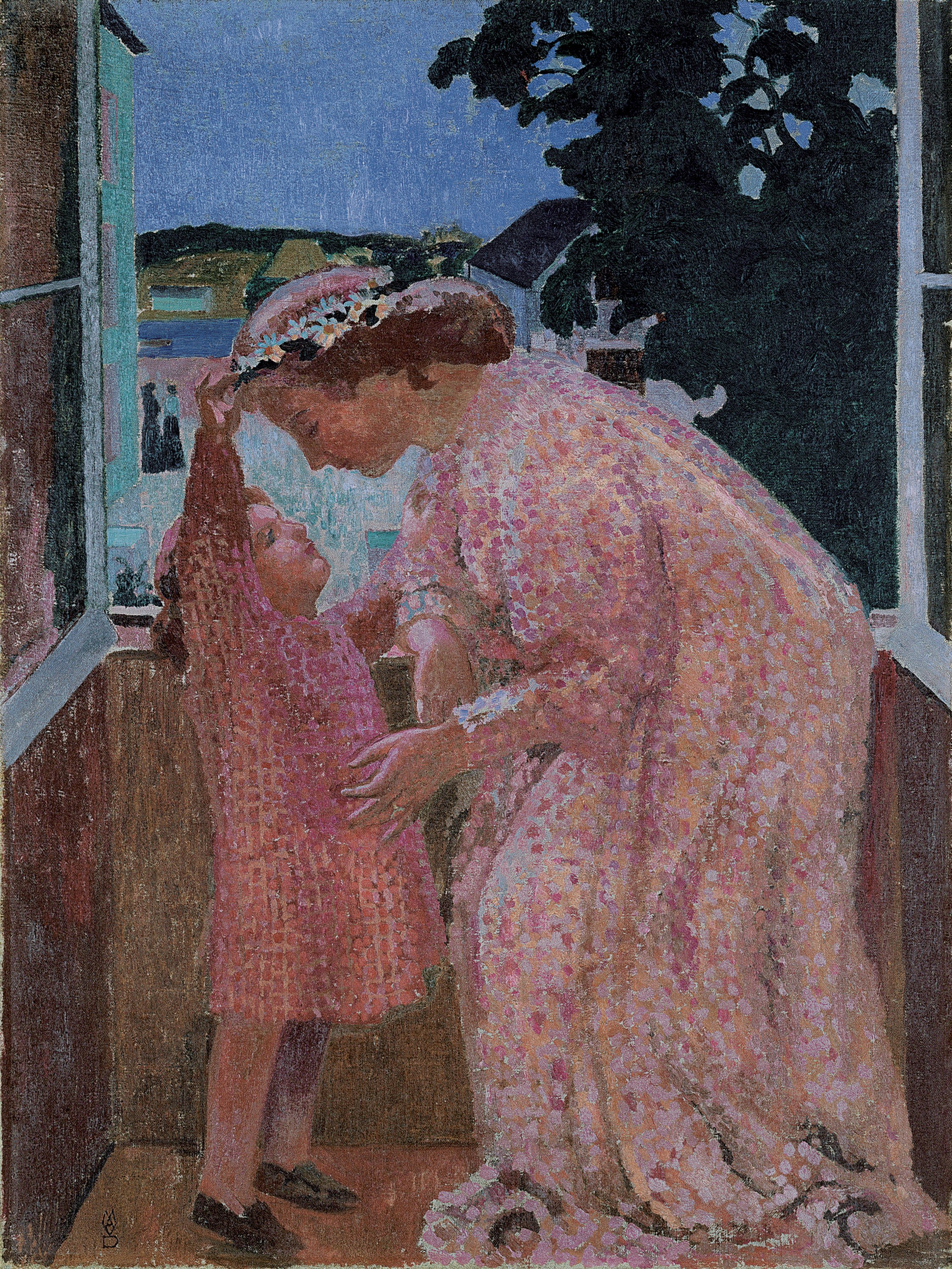 La corona de margaritas. Maurice Denis