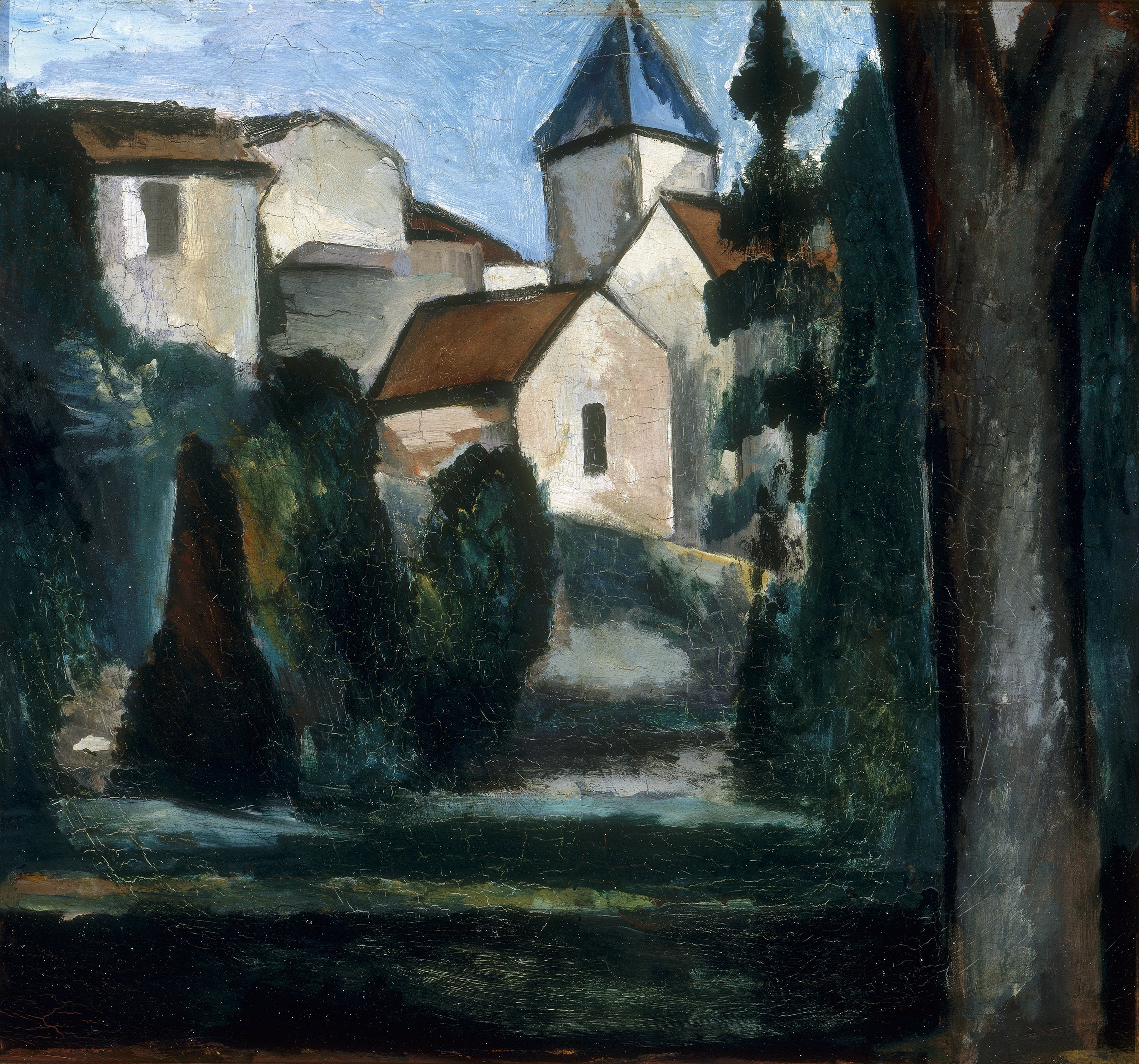 La iglesia de Chatou. André Derain