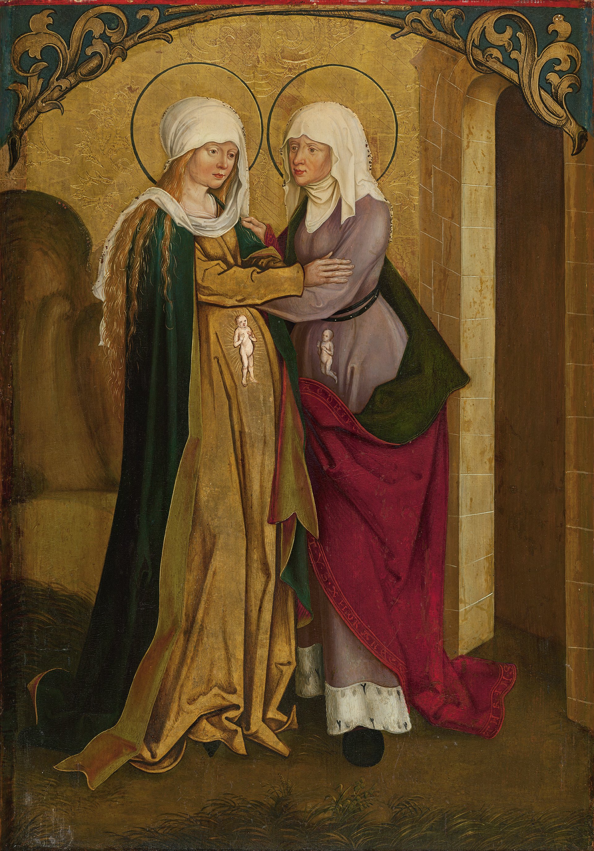 The Visitation Strüb, Jakob and/or Hans. Museo Nacional Thyssen