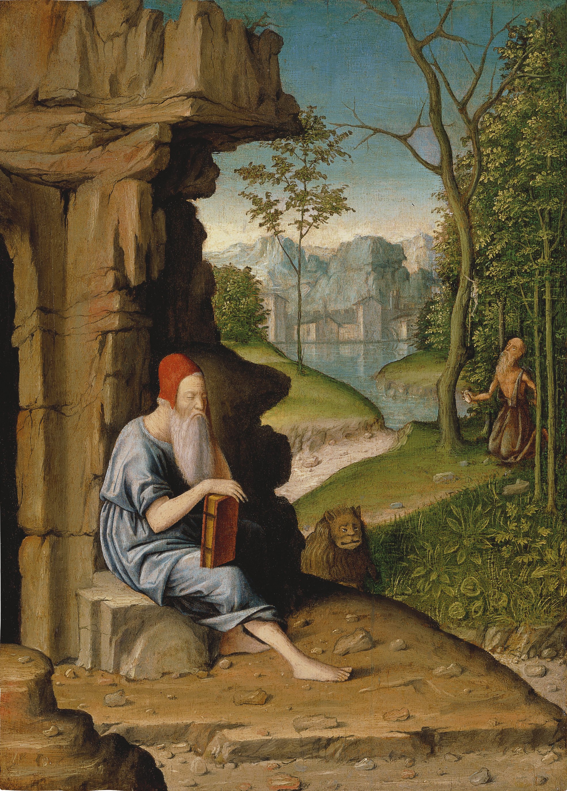 Saint Jerome in the Desert Montagna, Bartolomeo. Museo Nacional