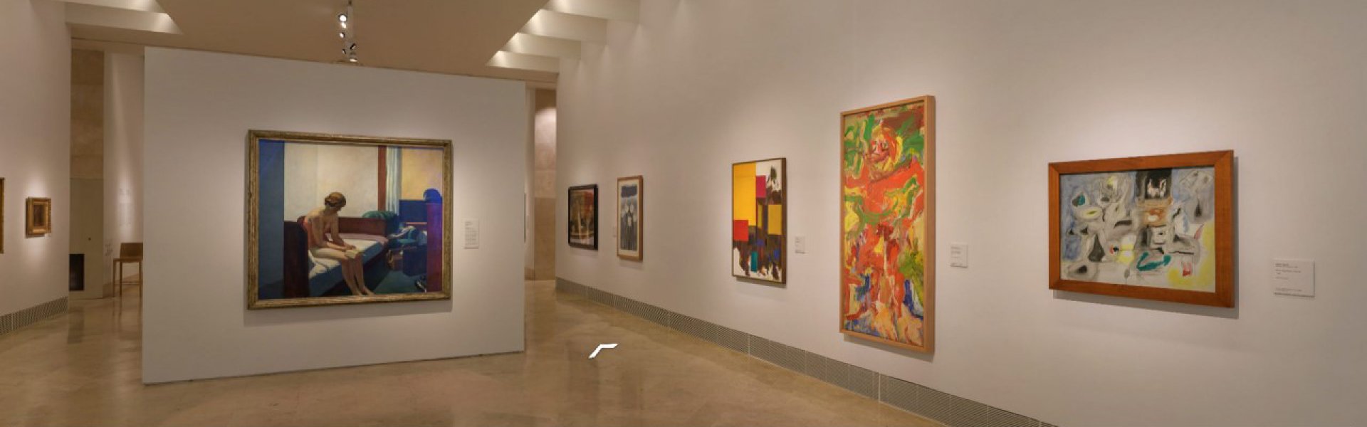 Visita virtual exposición Arte americano en la colección Thyssen