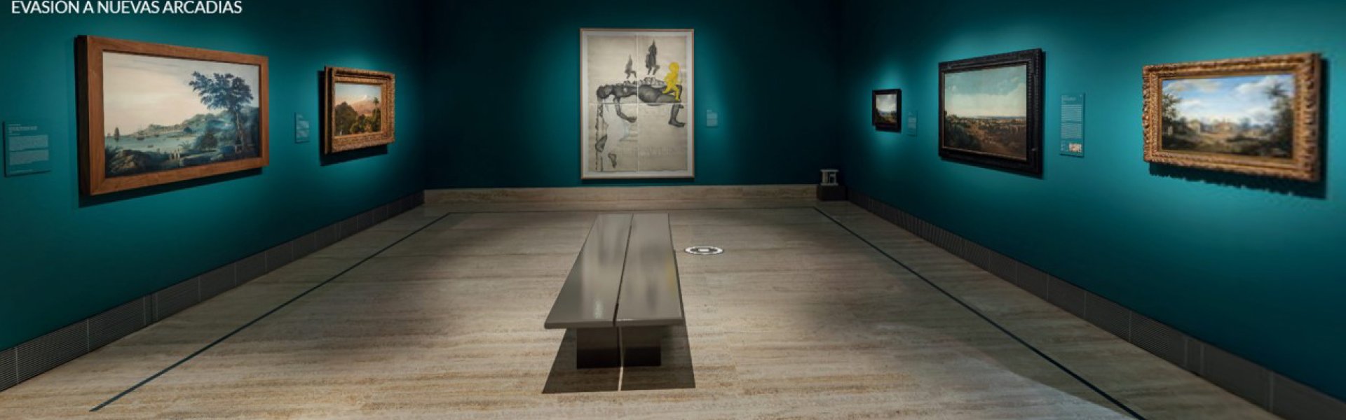 Salas de la exposición "La memoria colonial en las colecciones Thyssen-Bornemisza"