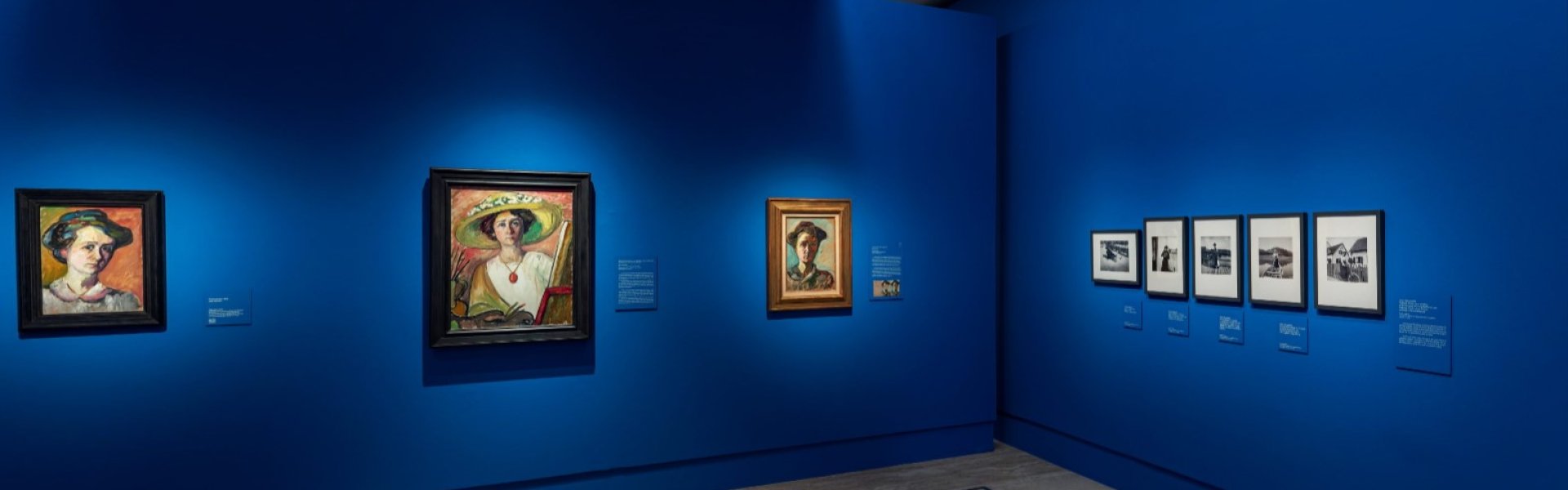 Gabriele Münter. The Great Expressionist Woman Painter exhibition rooms Gabriele Münter. The Great Expressionist Woman Painter exhibition rooms