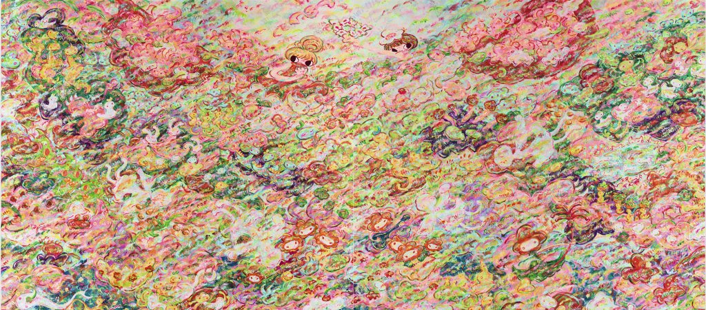 Ayako Rokkaku. Paraíso, 2025 Ayako Rokkaku. Paraíso, 2025