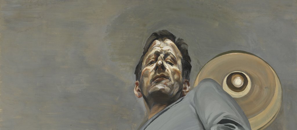 Reflejo con dos niños (Autorretrato)1965 Reflejo con dos niños (Autorretrato). Lucian Freud