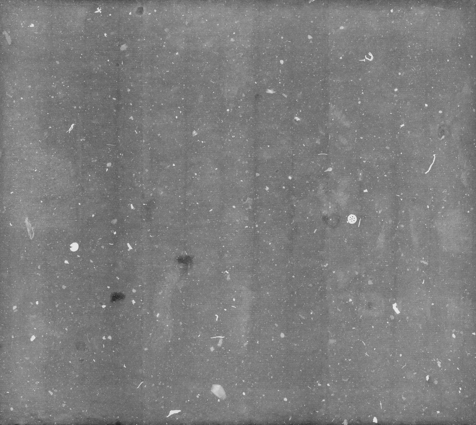 Imagen radiográfica de la obra de Degas, “En la sombrerería”