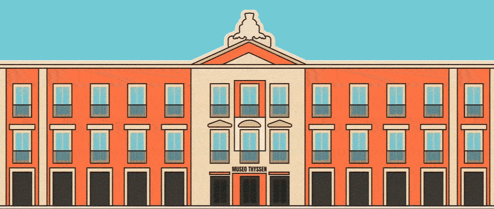 Fachada Museo Nacional Thyssen-Bornemisza Fachada Museo Nacional Thyssen-Bornemisza