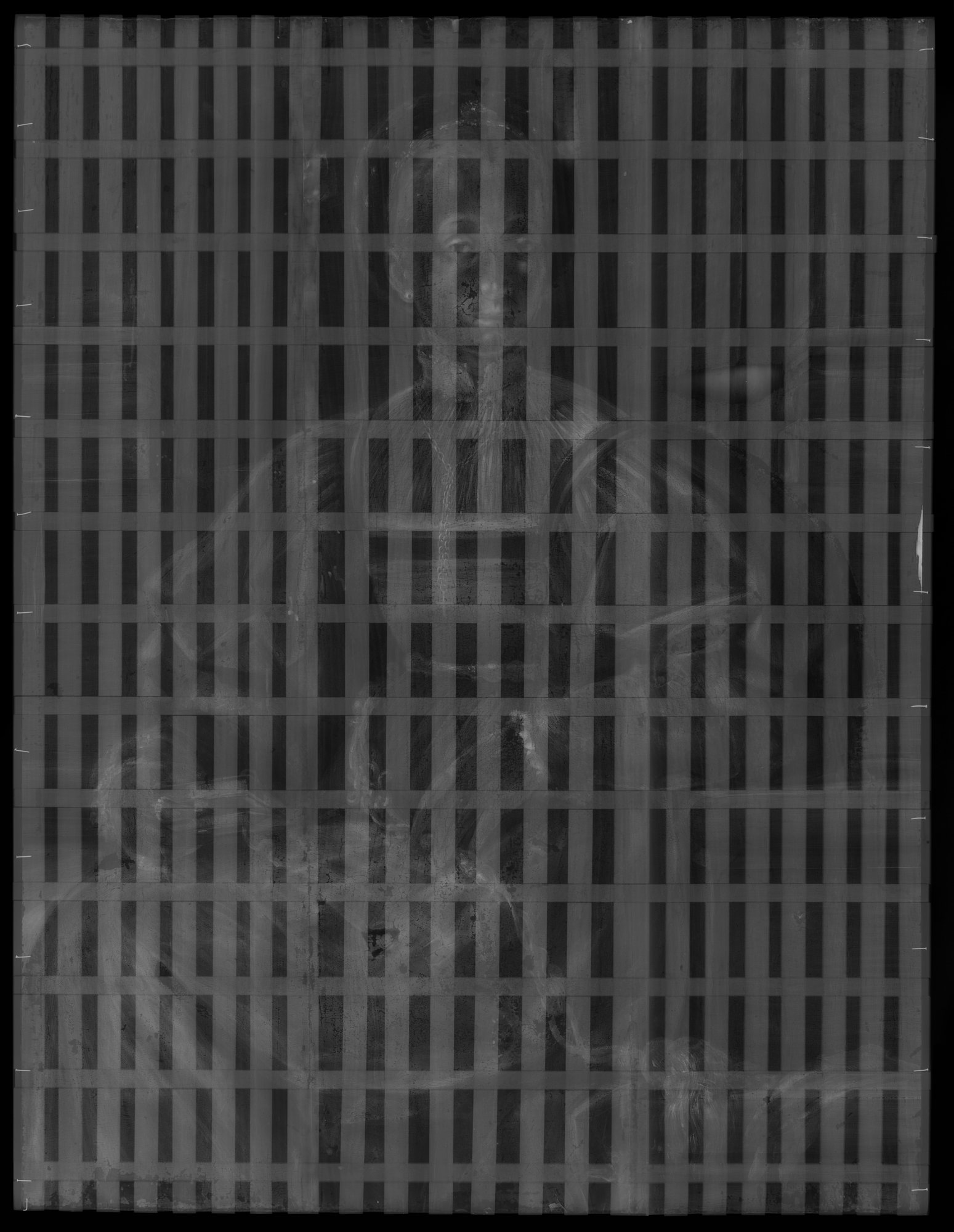 X-ray of Pier Francesco Foschi's work “Portrait of a Lady”